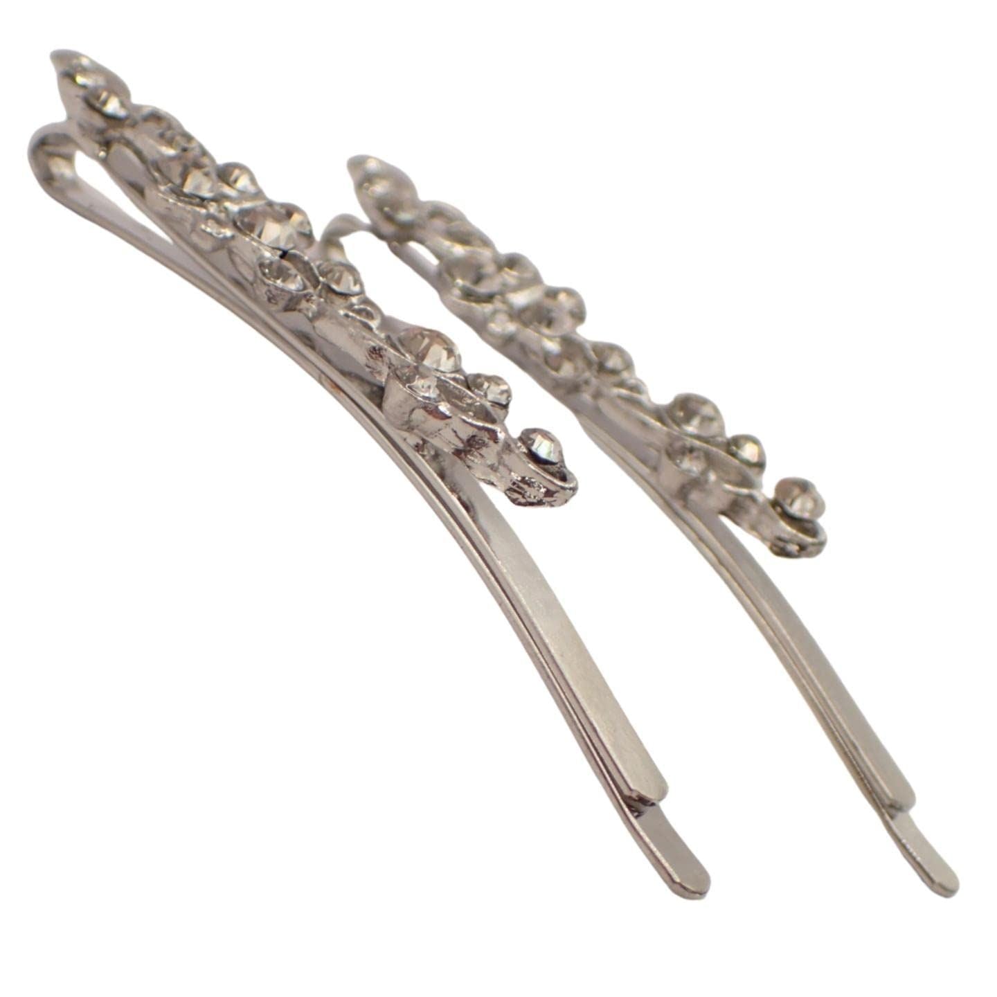 Beautiful Bejewelled Womens Hair Grips Perfect for Events, Prom, Bride or Flower Girl, Womens Hair Clip, Bobby Pins, Kirby Grip Accessory