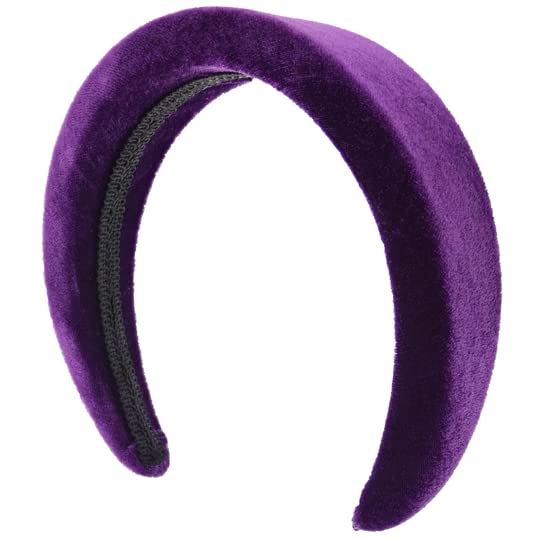 Velvet Padded Alice Headband Hairband Hair Band Head Band Women Girls 90s 80s 70s 60s Wedding Hen Party Bridal Festival Adult Wonderland Thick Wide Hard