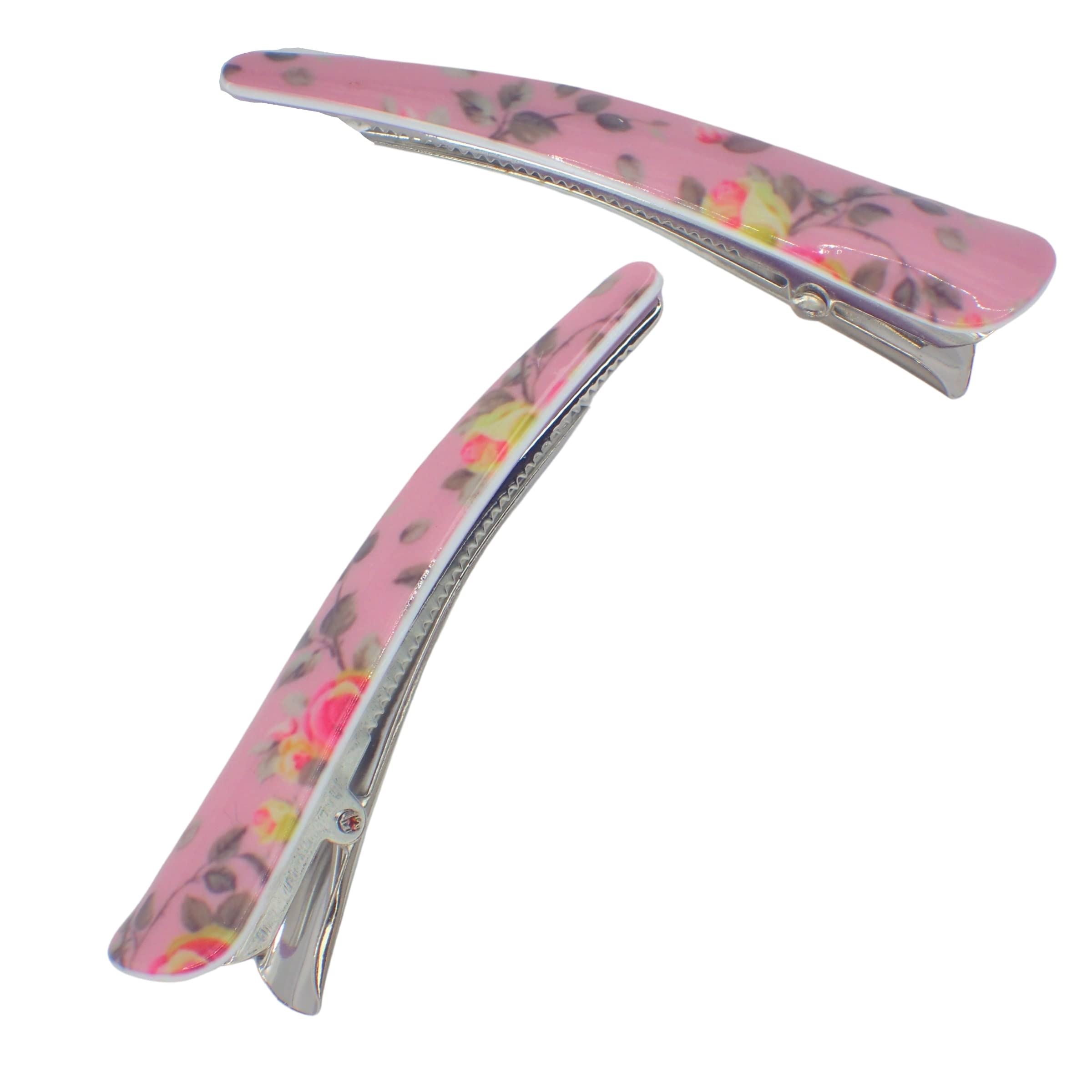 2pc 8cm Hair clips for Women, Duckbill/Beak/Concorde design, Sectioning Hair Clips, Hair Accessories for Women, Hair grips, Hairdressing clips