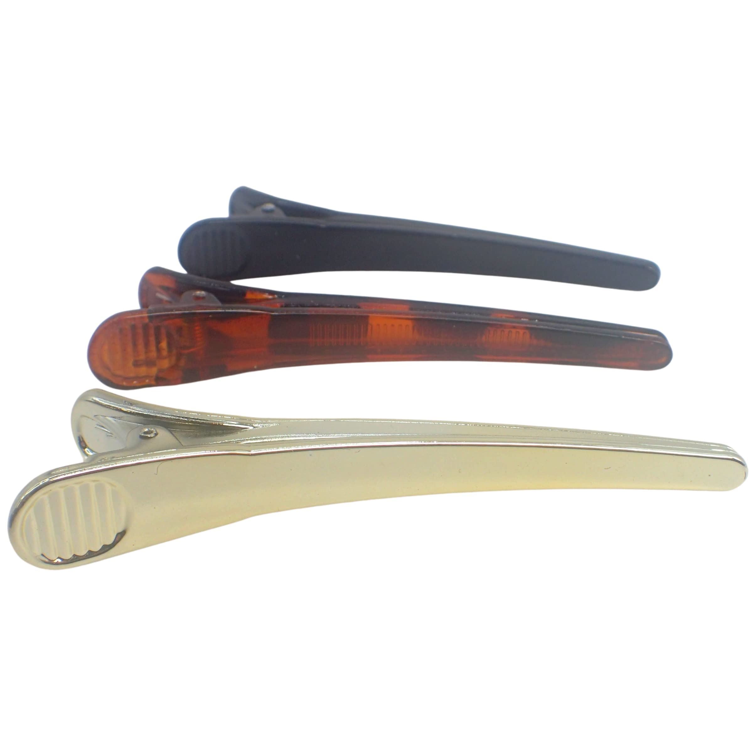 13cm Hair clips for Women, Duckbill / Beak / Concorde design, Sectioning Hair Clips