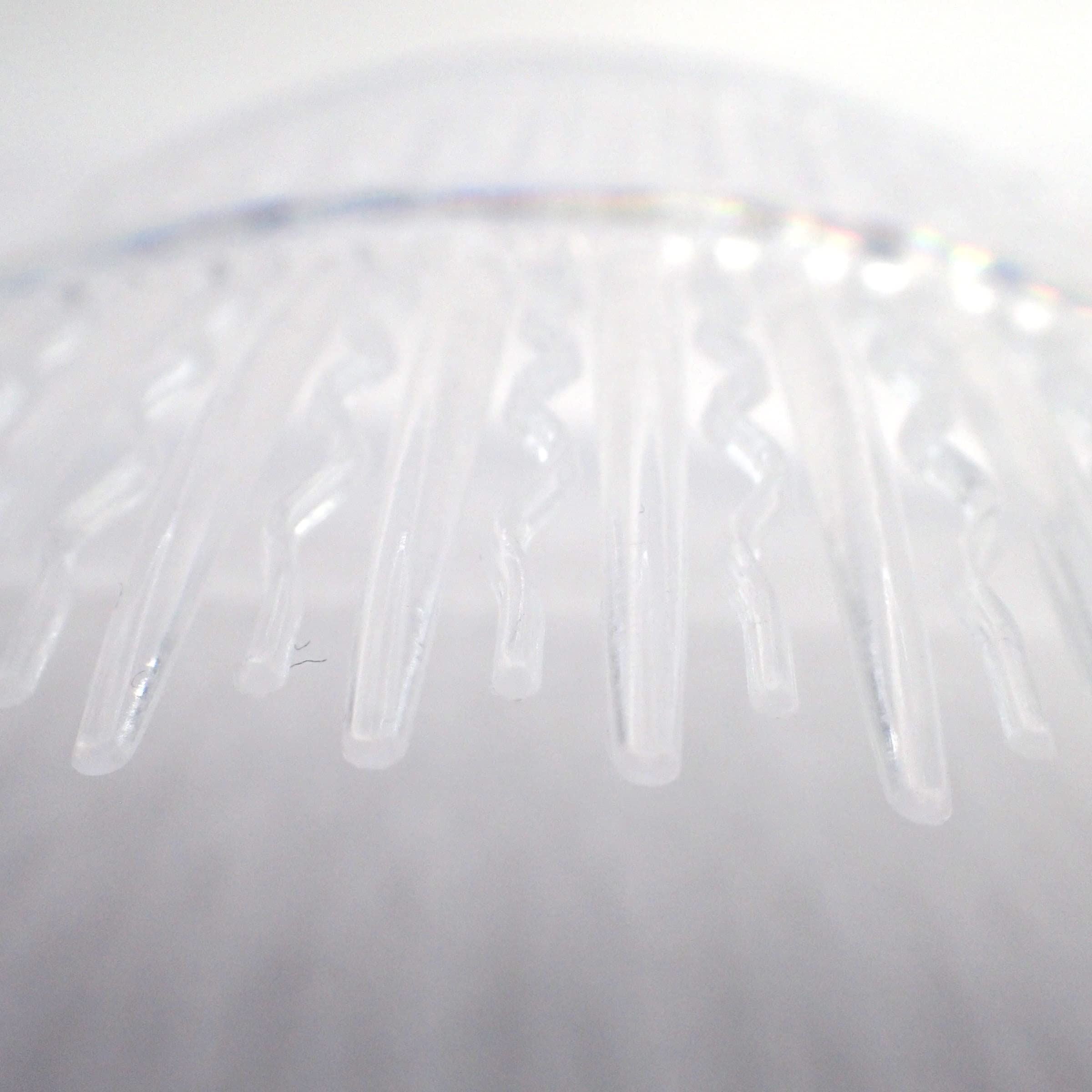 12cm / 4.7" 2 piece Large Plastic Hair Comb Slides for Women and Girls