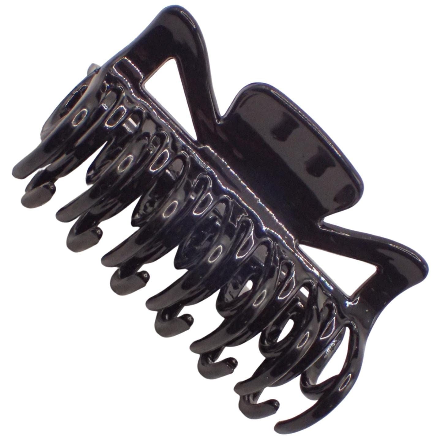 8.5cm Black or Brown Tort Hair Claw Clip, Detail Hair Claw for Women & Girls, Thick Hair Claw Clip, Hair Clips for Ladies, Womens Claw Clips for Thick Hair