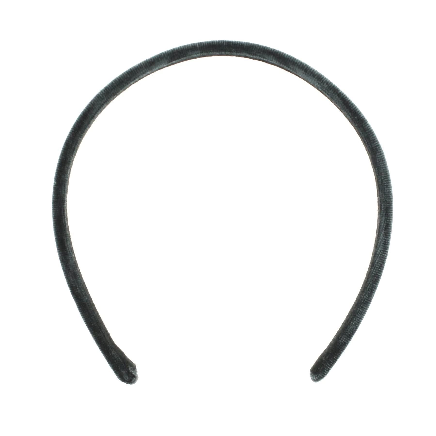 1cm/0.4" 6 piece Thin Velvet Hair Bands, Head bands Alice Bands Adult Women