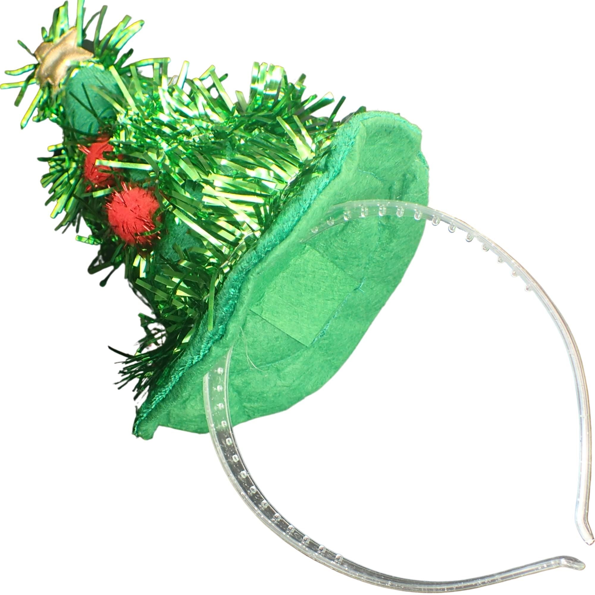 Christmas Headbands for Adults & Kids, Christmas Hats on Alice Headbands, Santa Hat Pointy, Screw, Christmas Tree, Elf, Christmas Hair Accessories Xmas Dress Hair Band