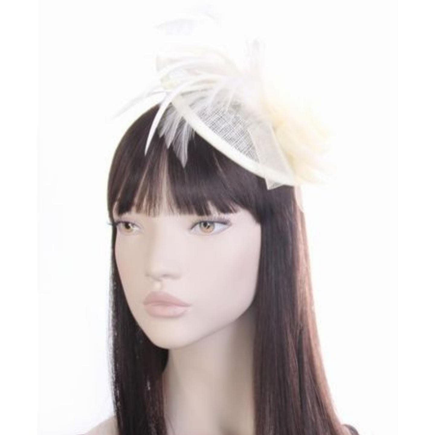 Fascinators Fascinator Hat Hats Headband Hatinator Ascot Fascinator Bridal Hats Wedding Fascinators for Women, Ladies, Girls On Aliceband