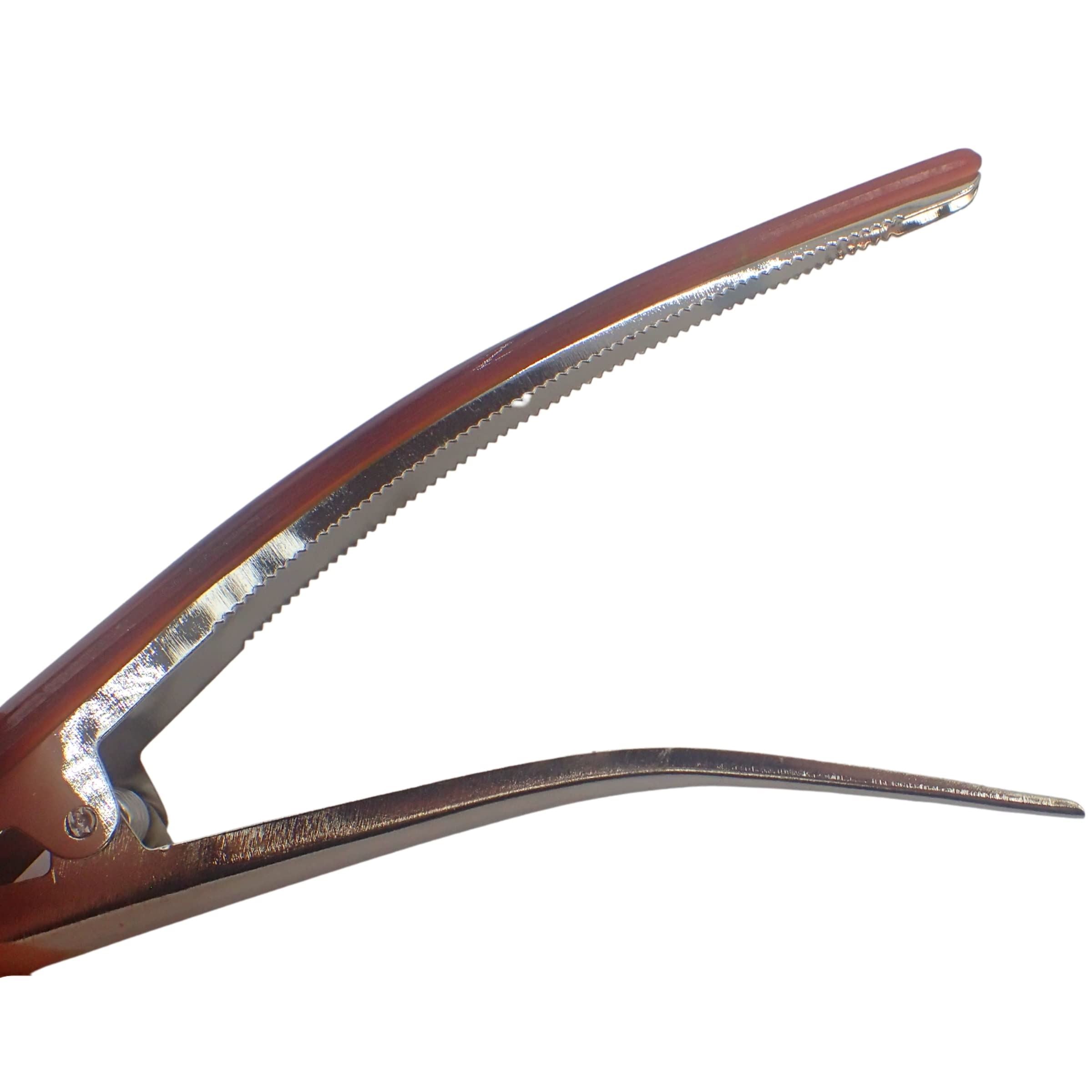 13cm Hair clips for Women, Duckbill / Beak / Concorde design, Sectioning Hair Clips