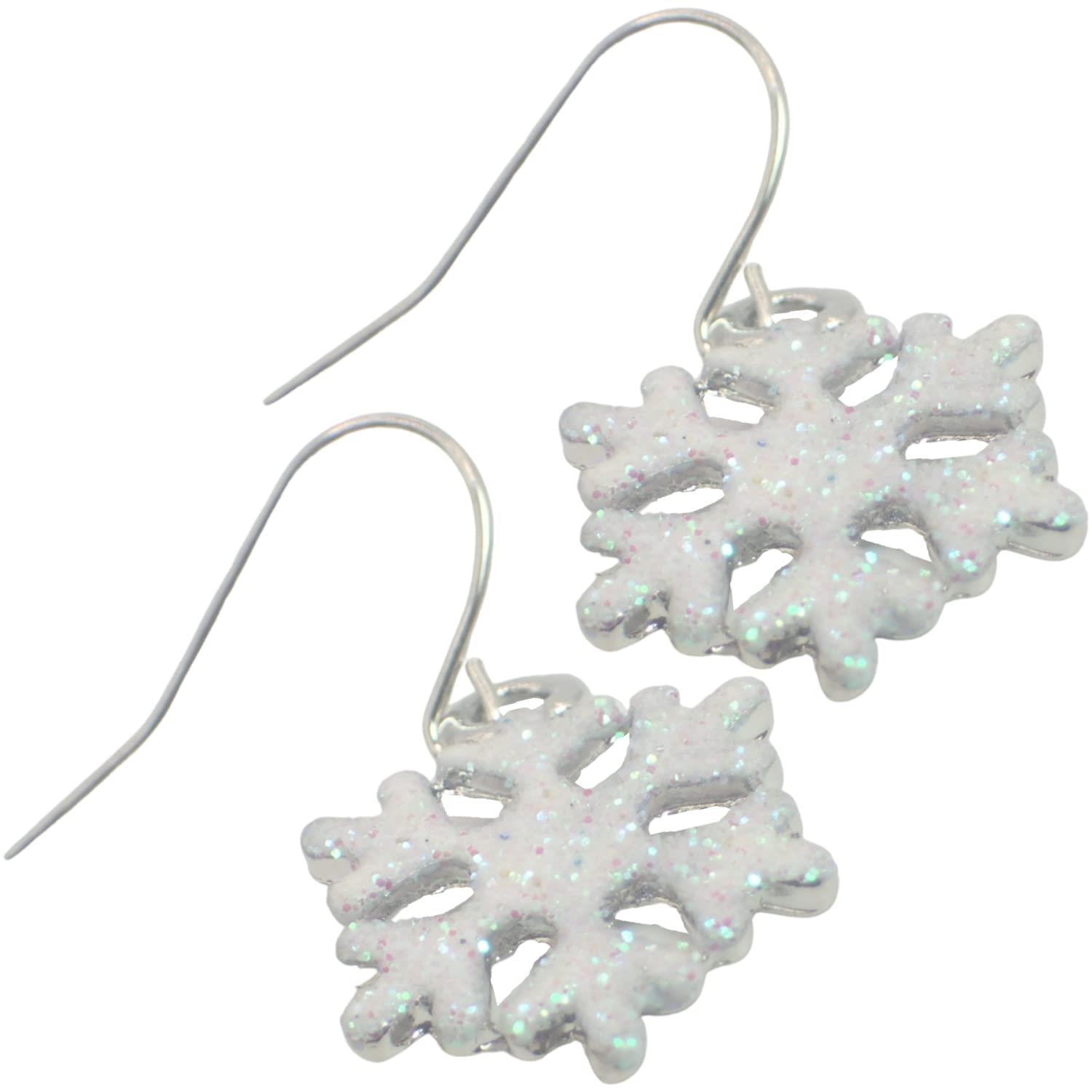 2pcs Christmas EarRings for Women or Girls, Earrings for Women Dangling Christmas Tree, Bauble, Christmas Pudding, Hooks, Studs, Reindeer Santa Hat Ho Ho Ho Holly