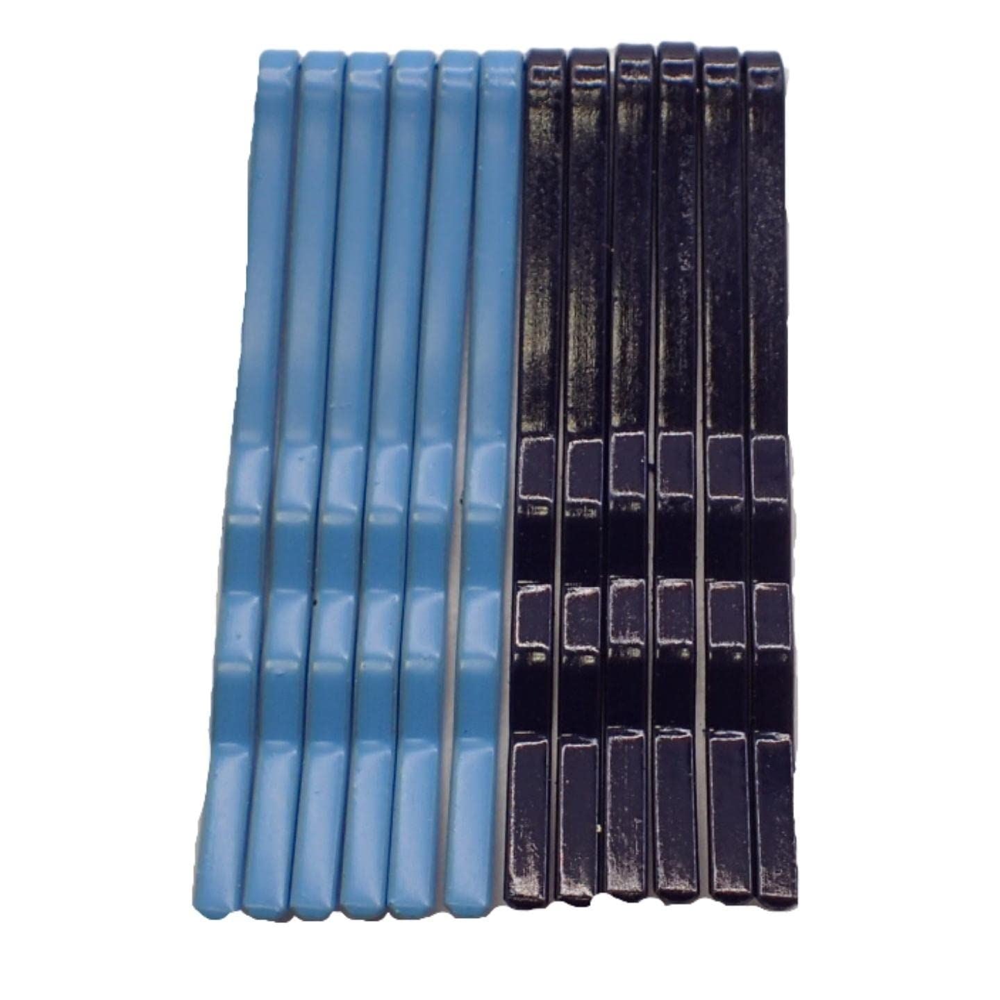 24pc 4.5cm Bright Coloured Kirby Grip, Hair Clip, Bobby Pins, Simple Clips For Everyday Use