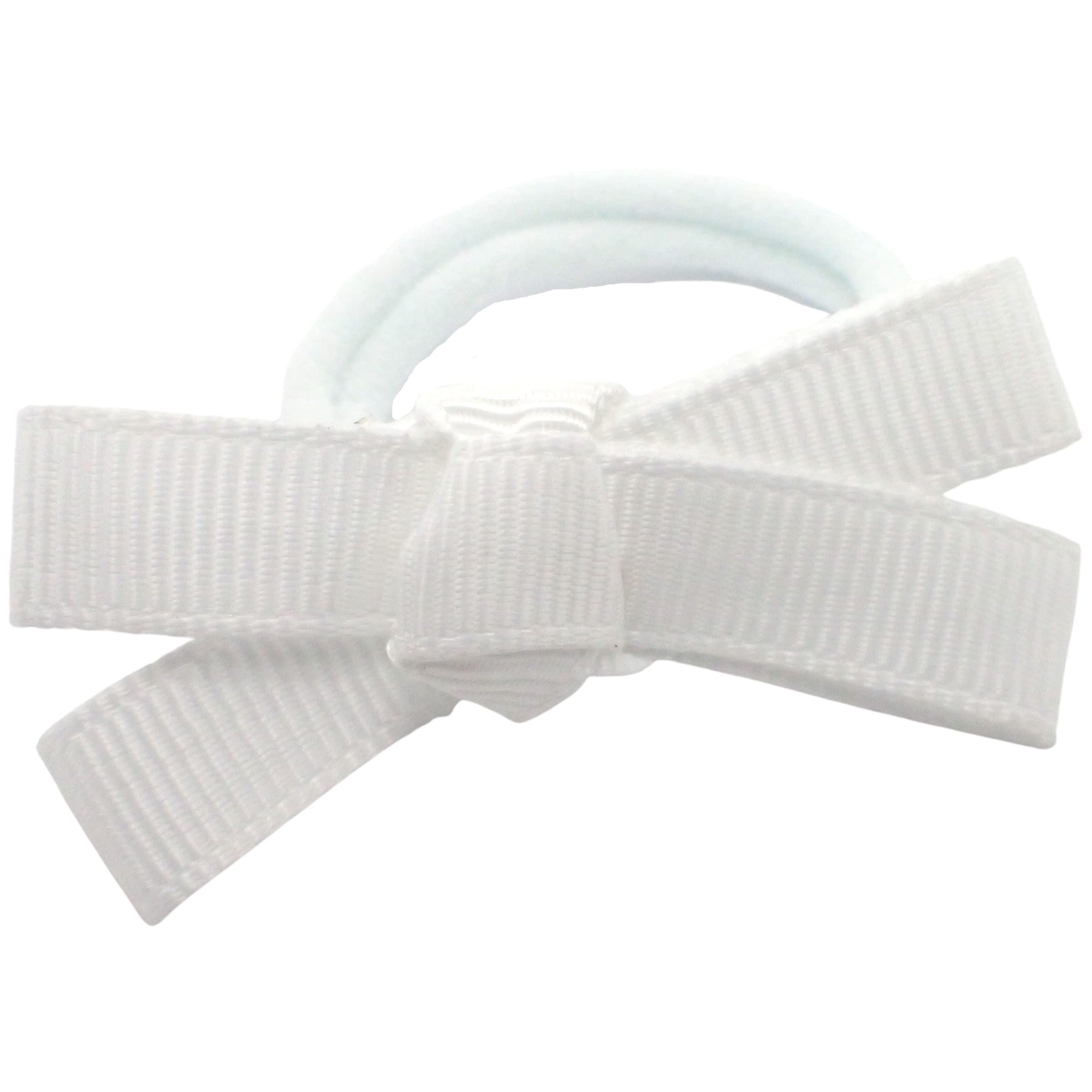 Hair Bobbles w/ Grosgrain Hair Bows for Girls and Women, Hair Ties, Hair Elastics, Hair Bands, Hair Accessories for Girls, Ponyo Hair Tie, Ponytail Holders