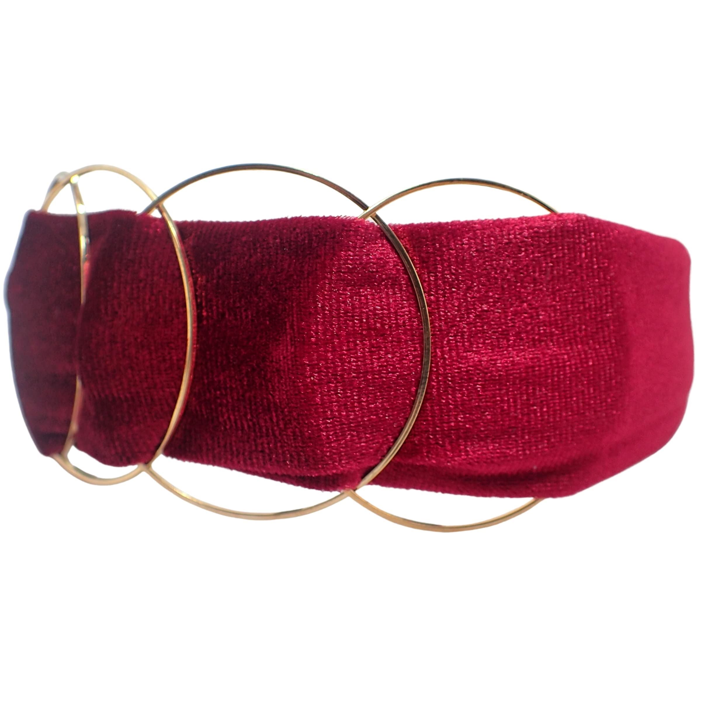 Velvet Ring Alice Bands Adult Women, Hair Accessories for Women, Hair Bands for Women, Thick Headband, Womens Headbands, Head Bands Adult Women, Wide Headbands