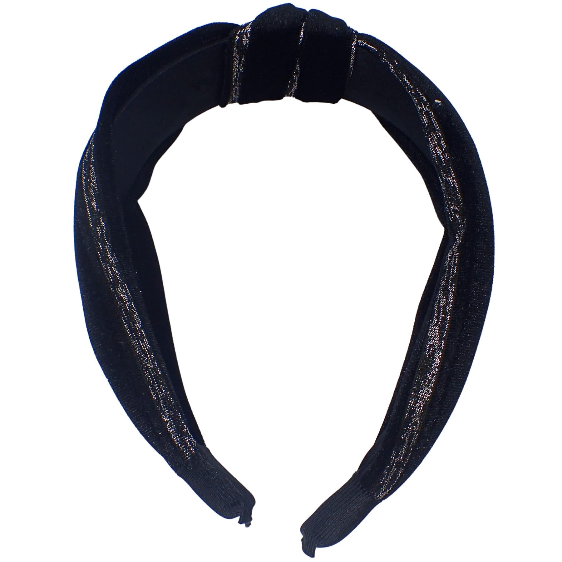 Velvet and Lurex Knot Alice Bands Adult Women, Hair Accessories for Women, Hair Bands for Women, Thick Headband, Womens Headbands, Head Bands Adult Women, Wide Headbands