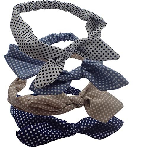 Hair Headband Bandeau Headbands Hairband Cross Knot Knotted Headband Leopard Print Headband Hair Bandeau Polka Dot Headband Bandeau For Women, Ladies, Kids, Men