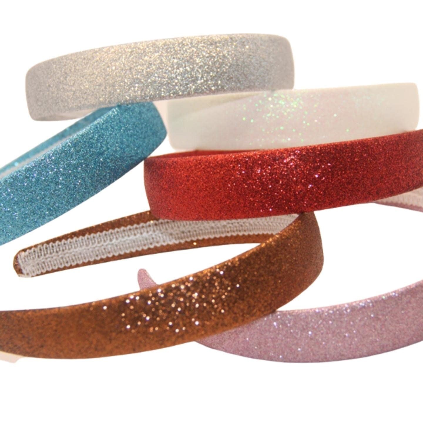 6pcs 2.5cm Wide Alice Headband Multipack, Various Designs & Styles For Girls, Ladies, Unisex Adults & Unisex Kids Hair