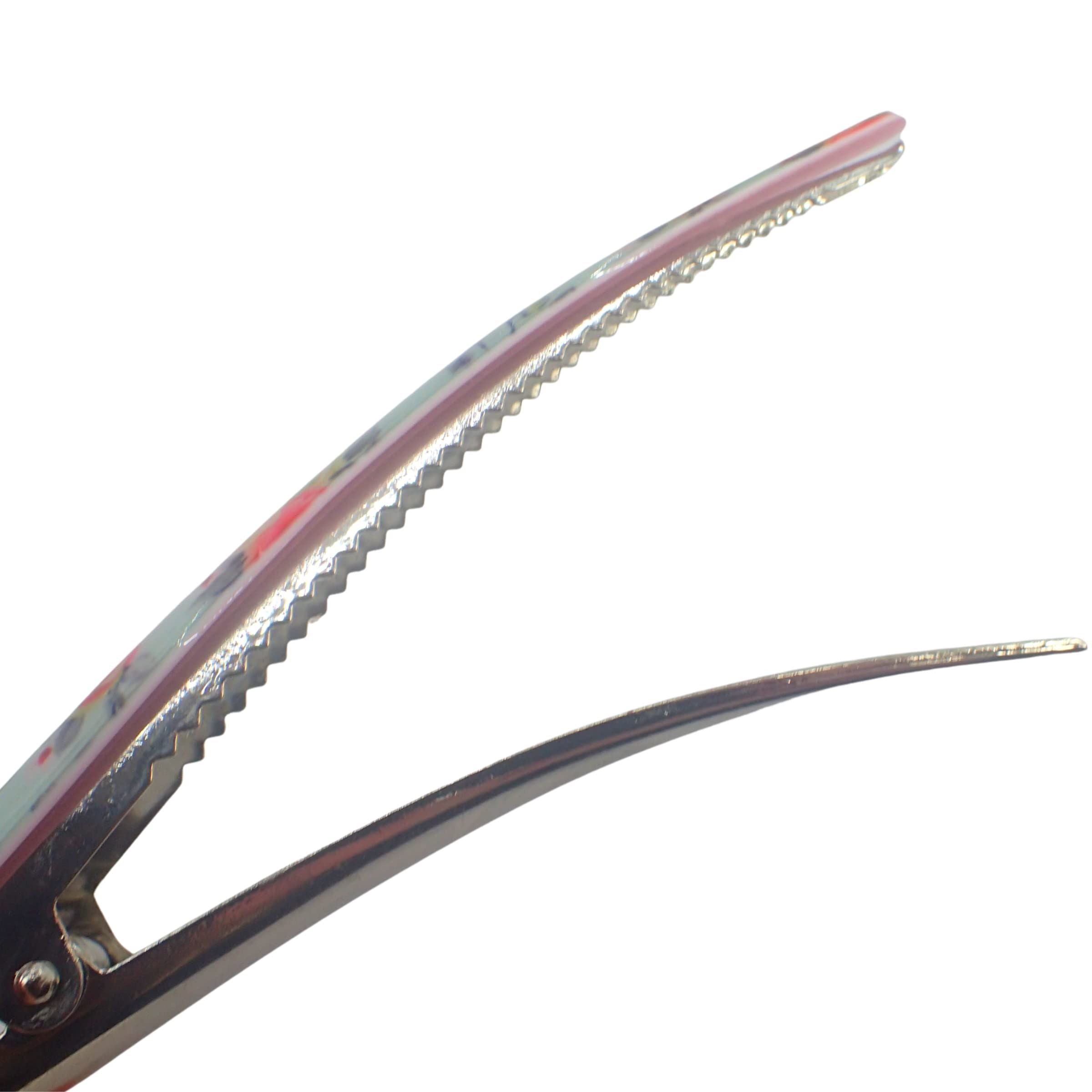 13cm Hair clips for Women, Duckbill / Beak / Concorde design, Sectioning Hair Clips