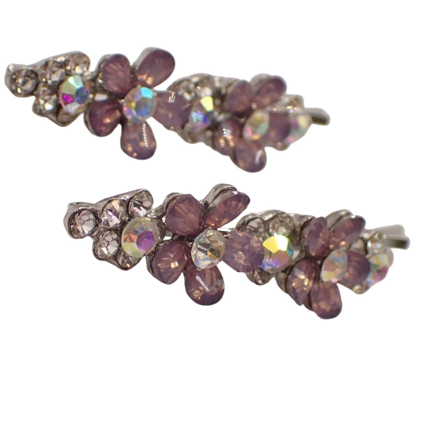 Beautiful Bejewelled Womens Hair Grips Perfect for Events, Prom, Bride or Flower Girl, Womens Hair Clip, Bobby Pins, Kirby Grip Accessory