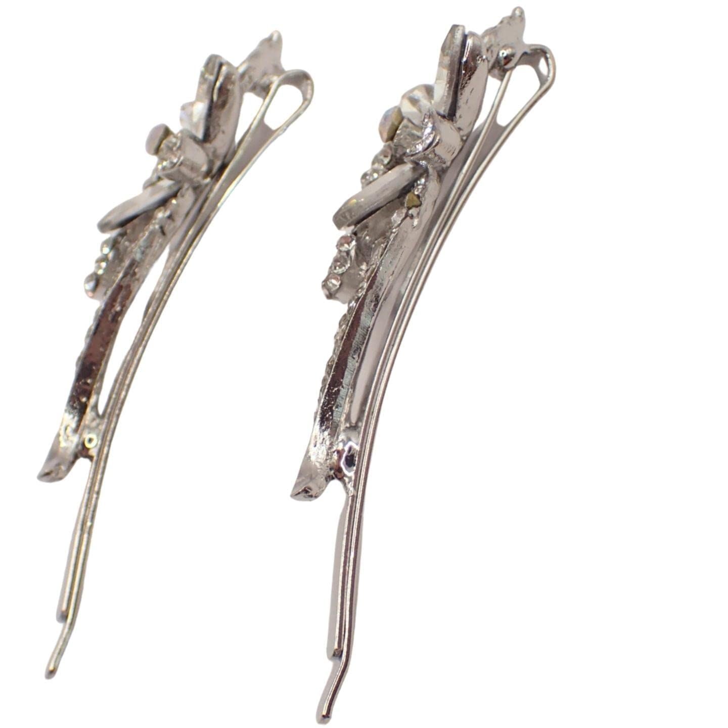 Beautiful Bejewelled Womens Hair Grips Perfect for Events, Prom, Bride or Flower Girl, Womens Hair Clip, Bobby Pins, Kirby Grip Accessory