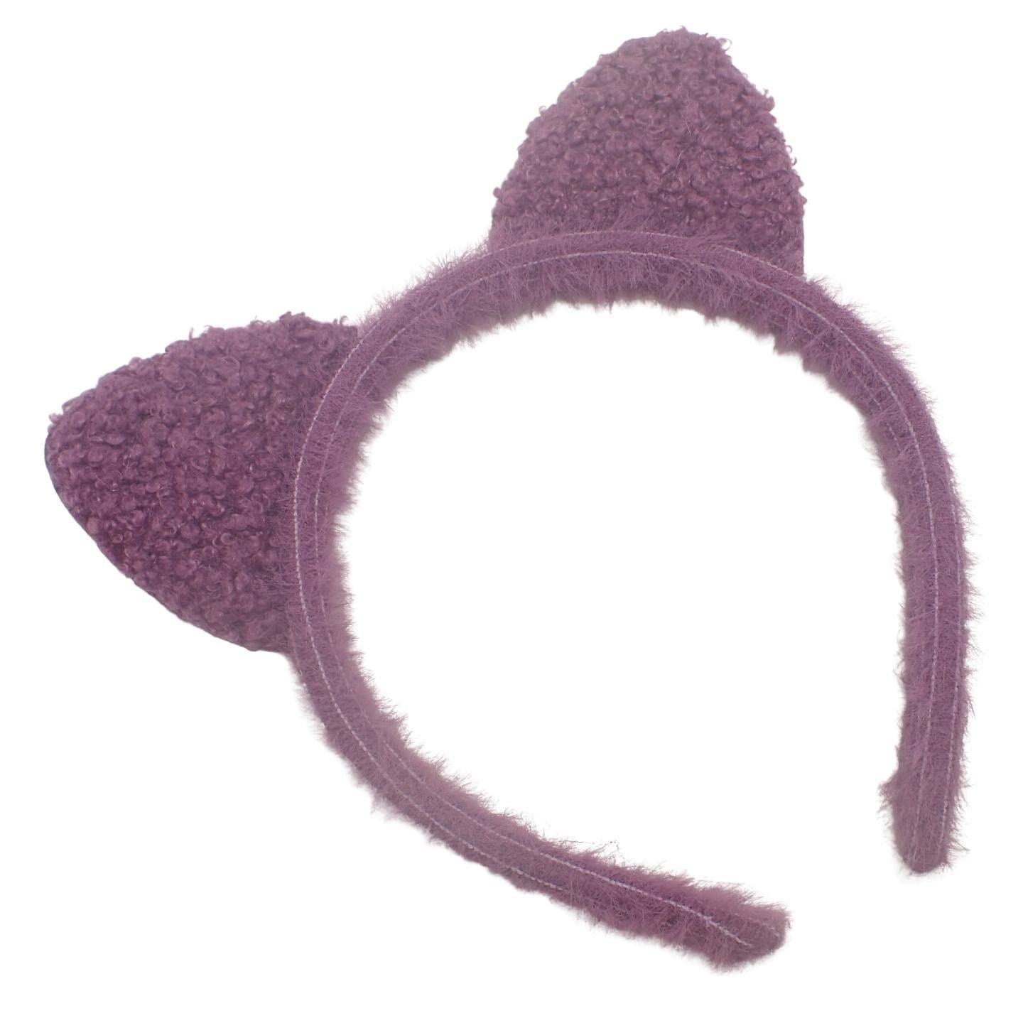 Cat Ears for Kids & Adults, Black Cat Headband, Kids Dress Up, Cosplay Accessories, Animal Fancy Dress Costume, Fluffy Cat Ears, World Book Day Costume