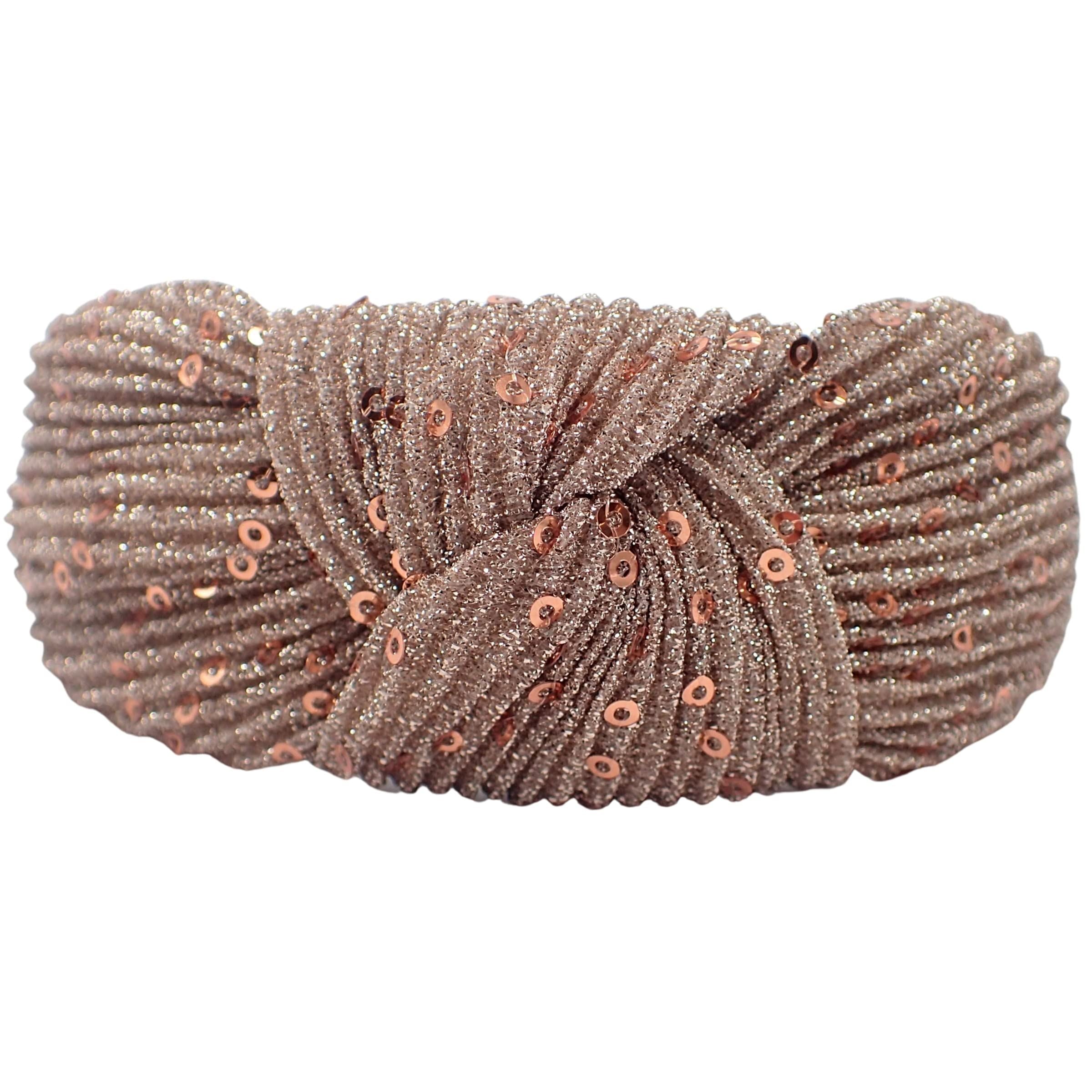 Lurex Sequin Knot Alice Bands Adult Women, Hair Accessories for Women, Hair Bands for Women, Thick Headband, Womens Headbands, Head Bands Adult Women, Wide Headbands