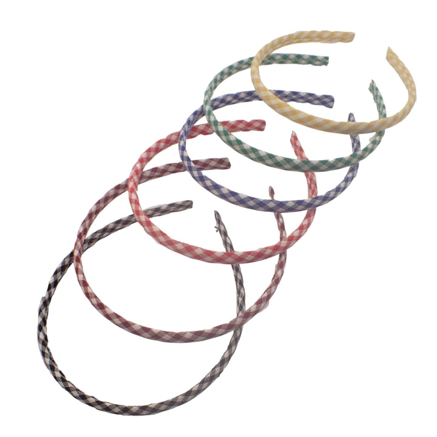 1cm Wide Headband Multipack, Various Designs & Styles For Girls, Ladies, Unisex Adults & Unisex Kids Hair