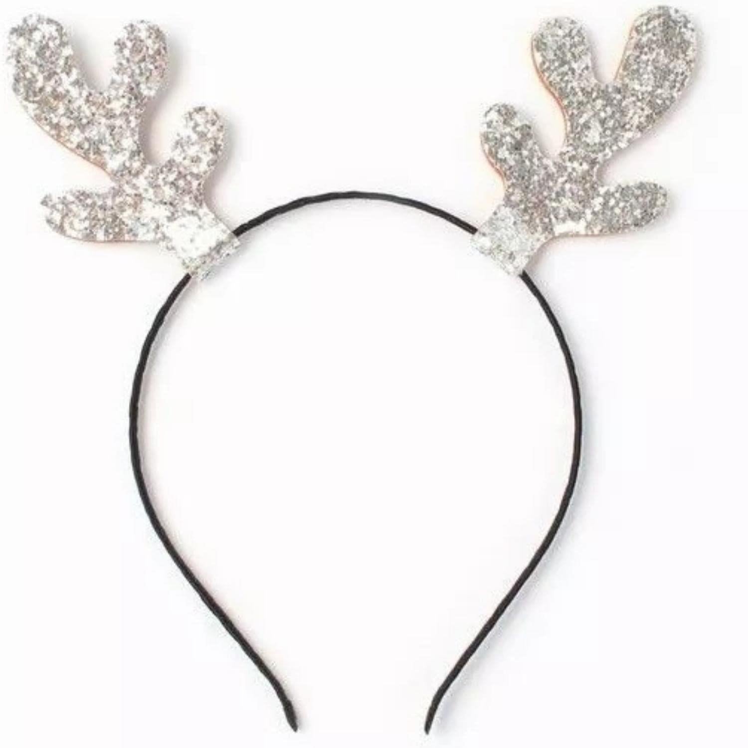 Deer Horns Antlers Santa Hat & Rudolph Red Nose Reindeer Valentines