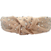Studded Knot Alice Bands Adult Women, Hair Accessories for Women, Hair Bands for Women, Thick Headband, Womens Headbands, Head Bands Adult Women, Wide Headbands