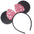 Mouse Ears Head band, Black mouse ears, Rat costume, Mice Ears with Spotty Bow, Adult Mouse Ears, Mouse Ears on Alice band for Adults and Kids, Mouse costume kids