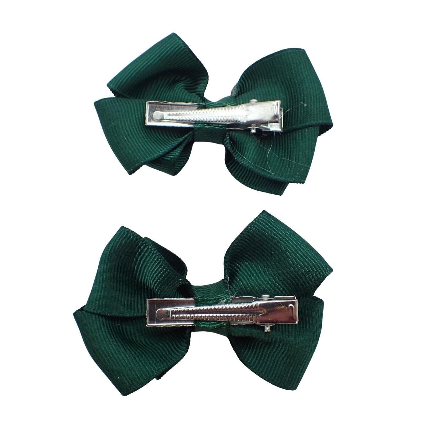 2pc Ribbon Hair Bows Hair Clip Hair Bows for Girls Hair Clips Women Girls Hair Clips Girls Hair Accessories Baby Hair Clips Crocodile Clips Hair Bows