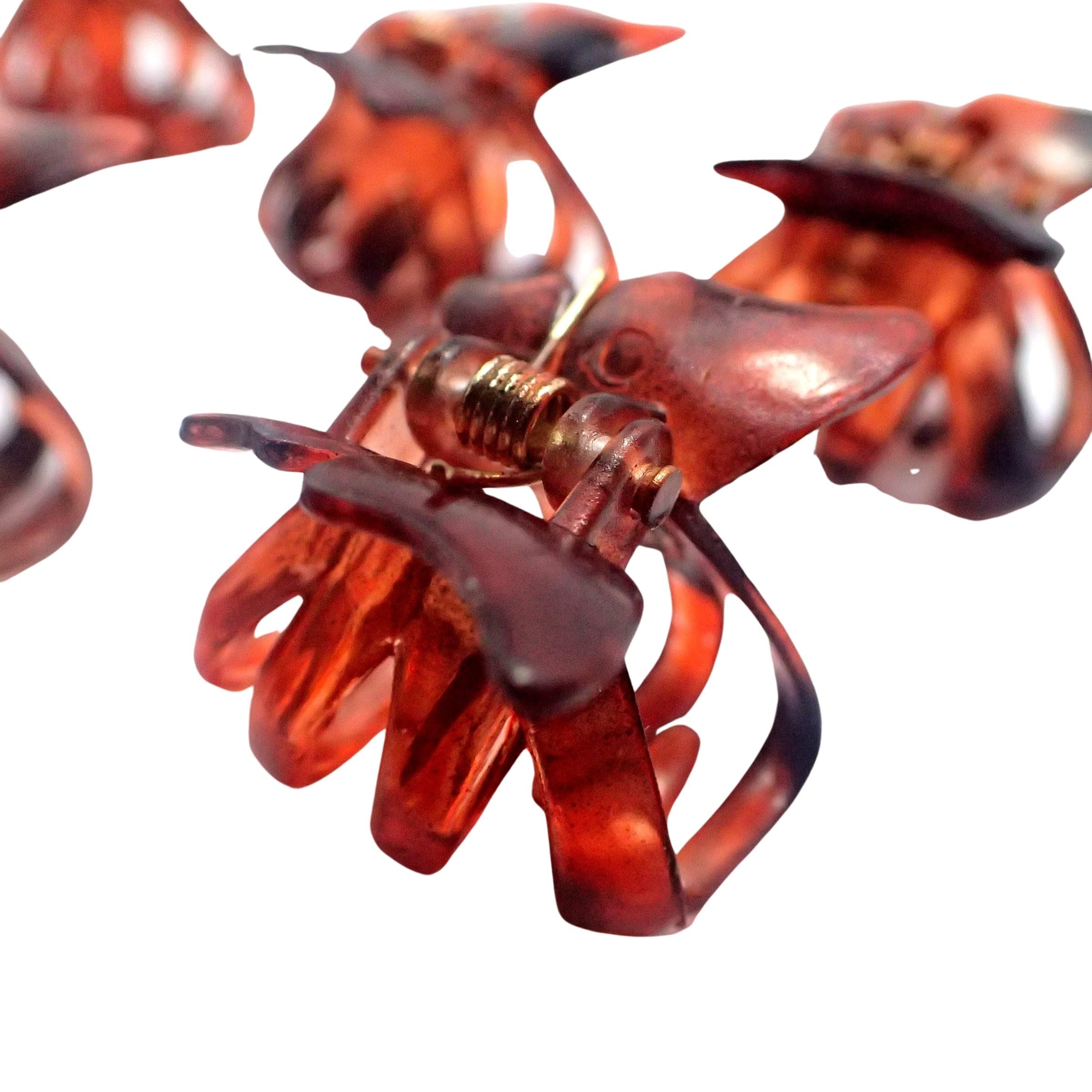 6pc Mini Butterfly Hair Clips for Women and Girls, Claw Clips, Hair Clips for Styling, Hair Claw Clip, Hair Accessories, Mini Hair Clips, Hair Claw Clips