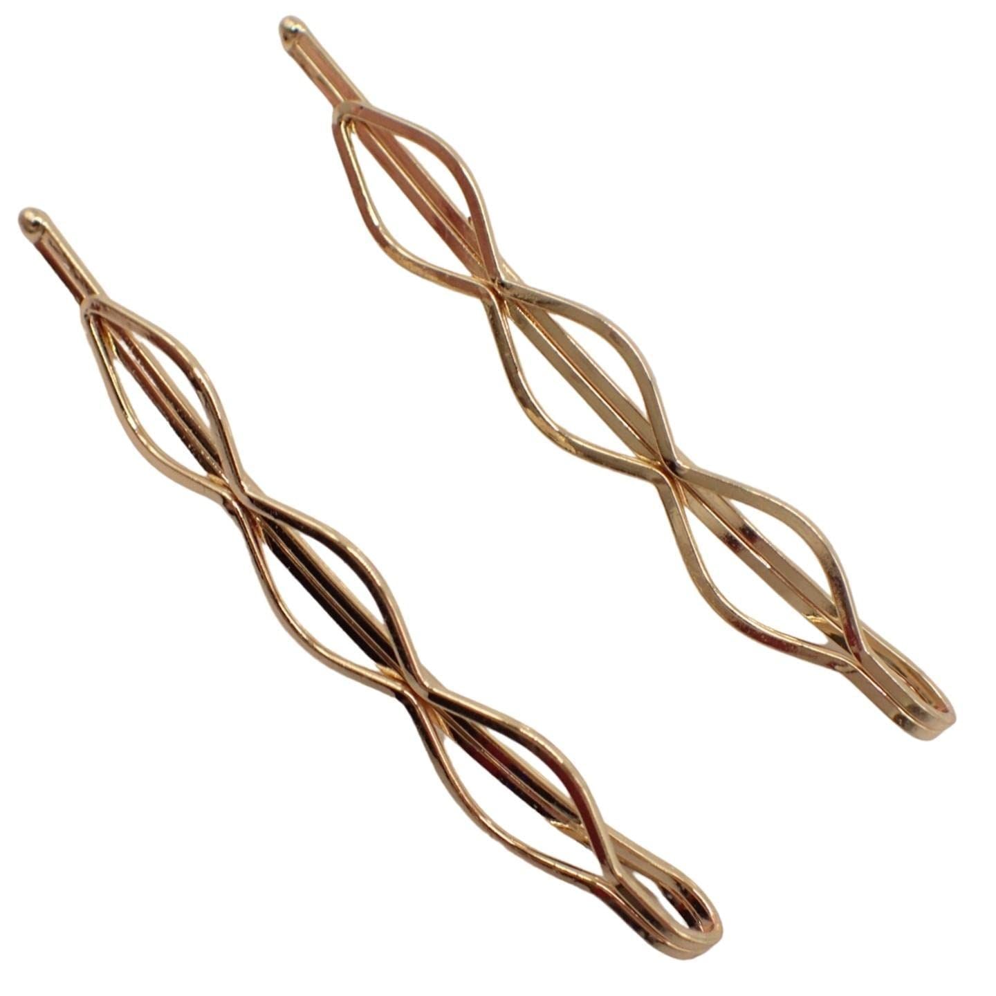 Decorative Geometric & Other Patterns Metal Hair slides, Hair Grip, Clip, Simple & Cute, Unisex Hair Accessories