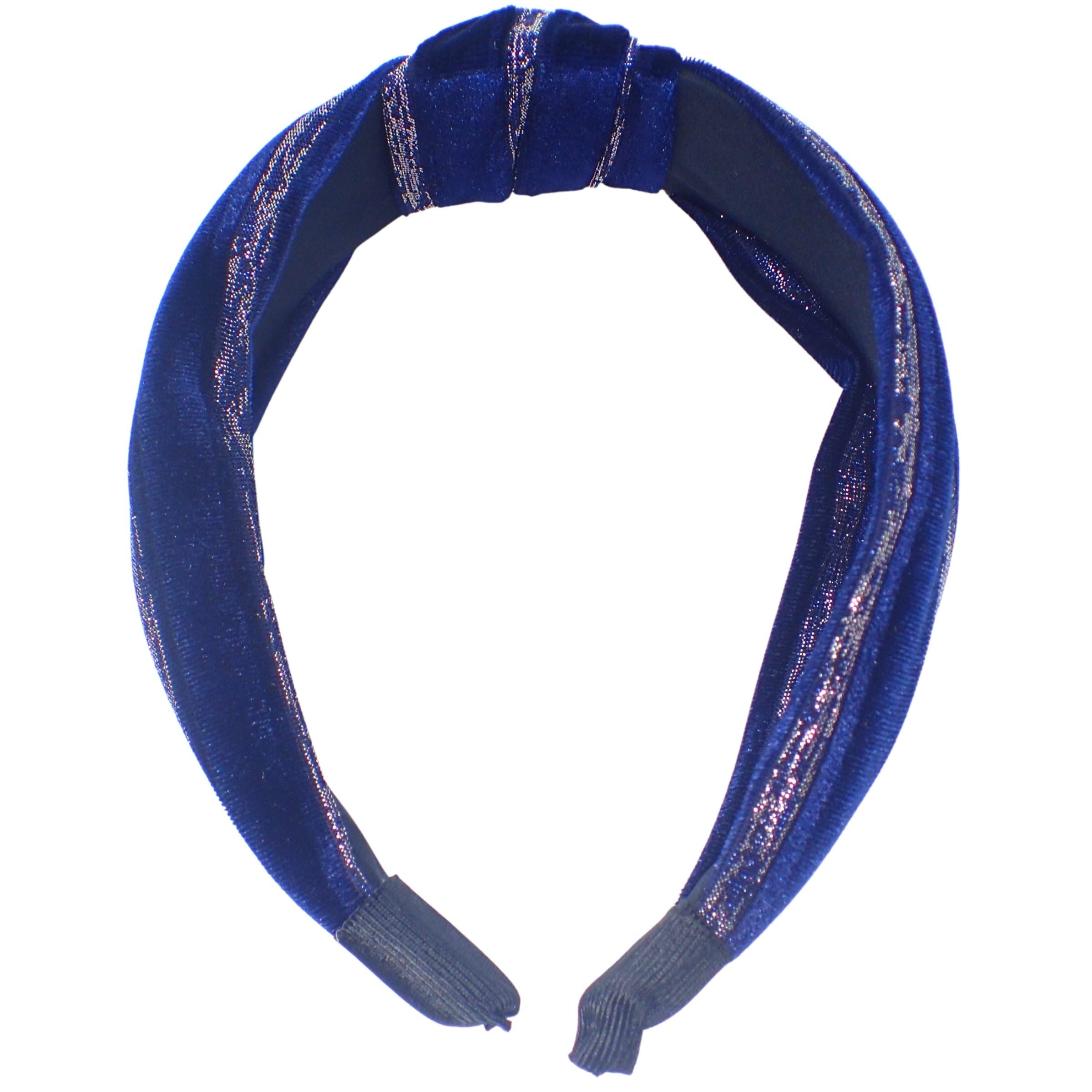 Velvet and Lurex Knot Alice Bands Adult Women, Hair Accessories for Women, Hair Bands for Women, Thick Headband, Womens Headbands, Head Bands Adult Women, Wide Headbands