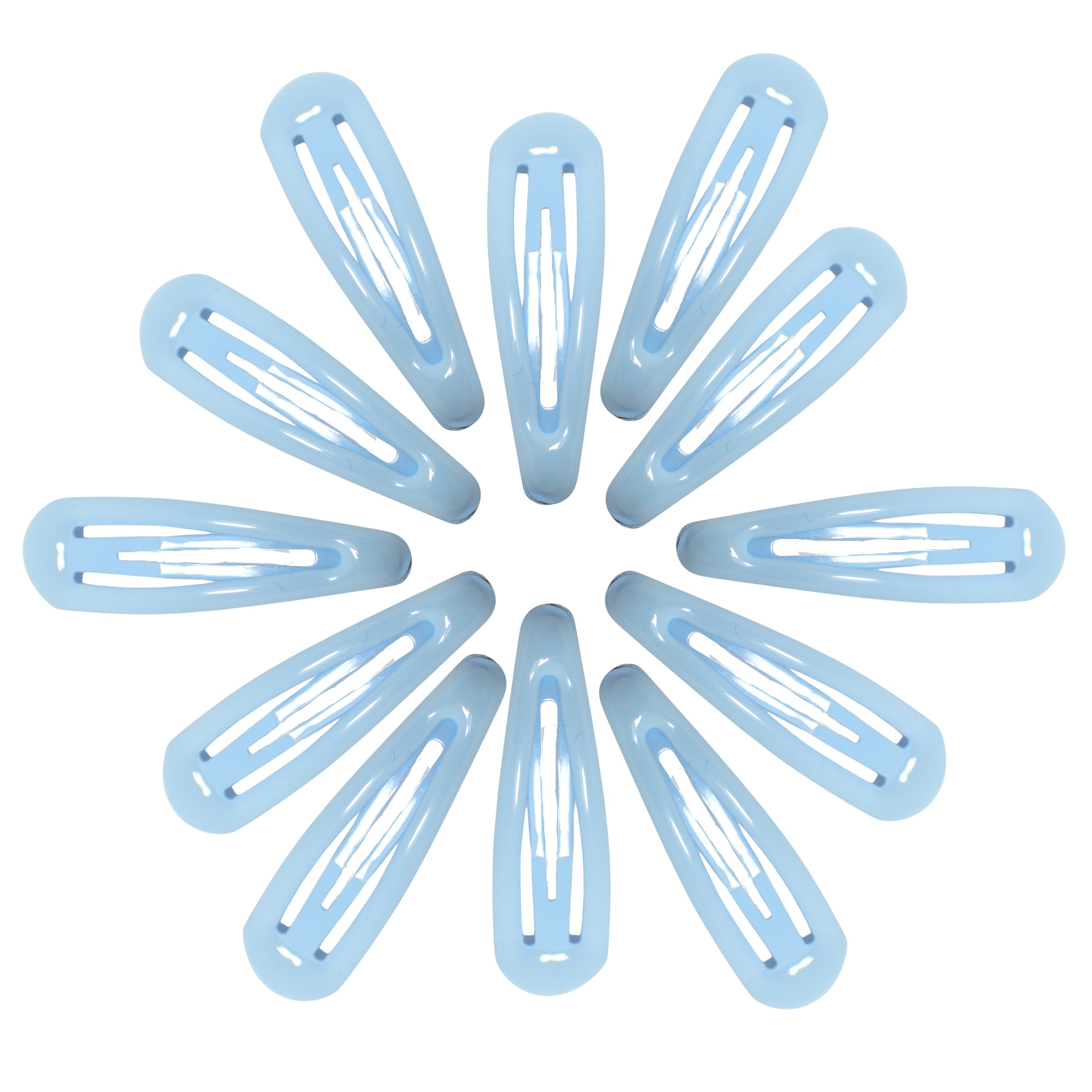 Snap Clips 5cm / 2" Snap Hair Clips Women Girls Kids Slide Hair Grip Styling Fine Hair Thick Hair Bendies Sleepies School Uniform Colours Epoxy