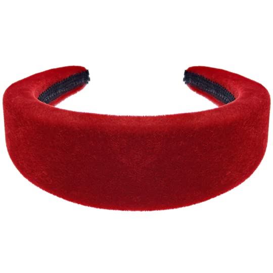 Velvet Padded Alice Headband Hairband Hair Band Head Band Women Girls 90s 80s 70s 60s Wedding Hen Party Bridal Festival Adult Wonderland Thick Wide Hard