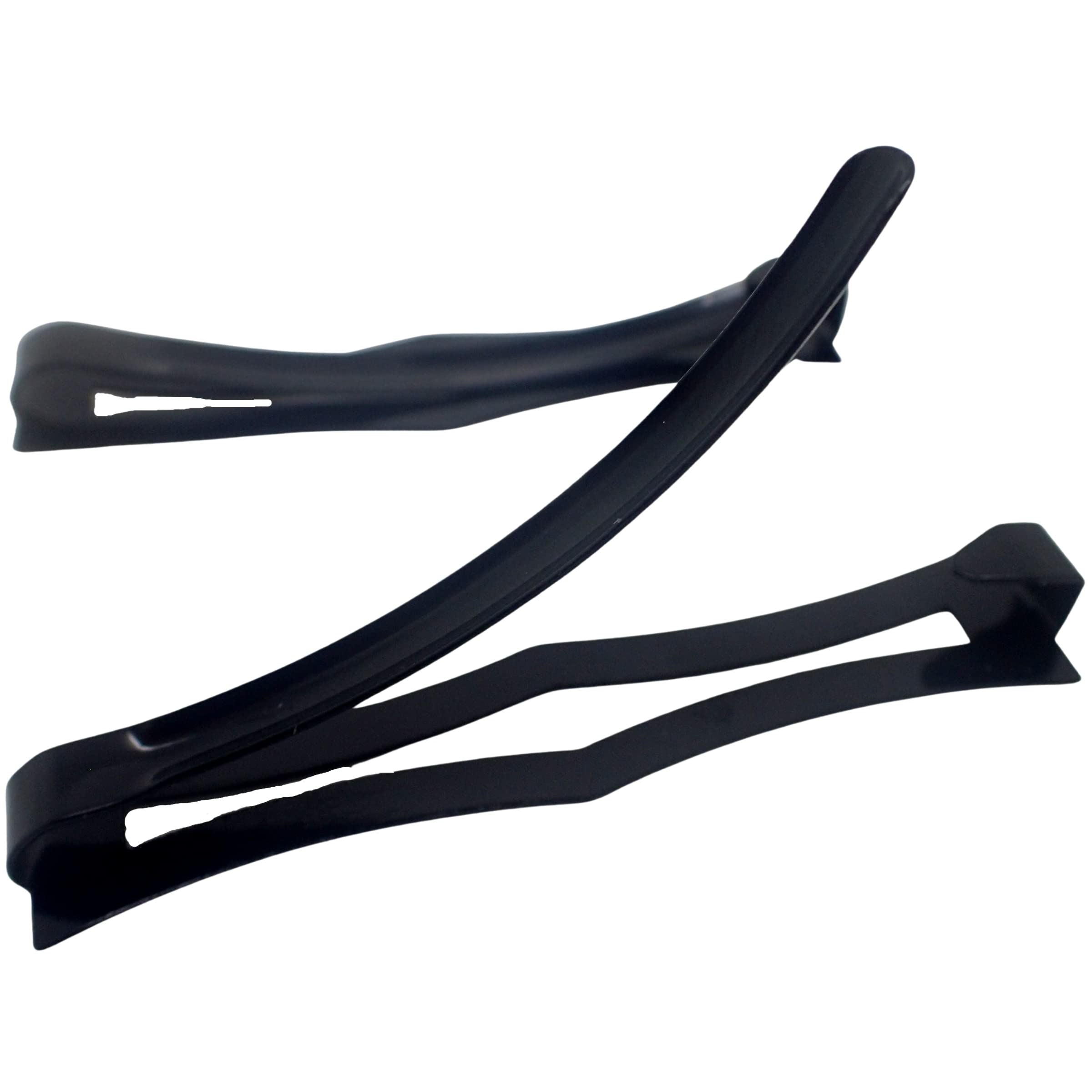 2pcs Open style Hair Clips, Hair Barrettes, Hair Slides, Hair Grips, Hairdressing Clips, Hair Accessories for Women, Metal barrette