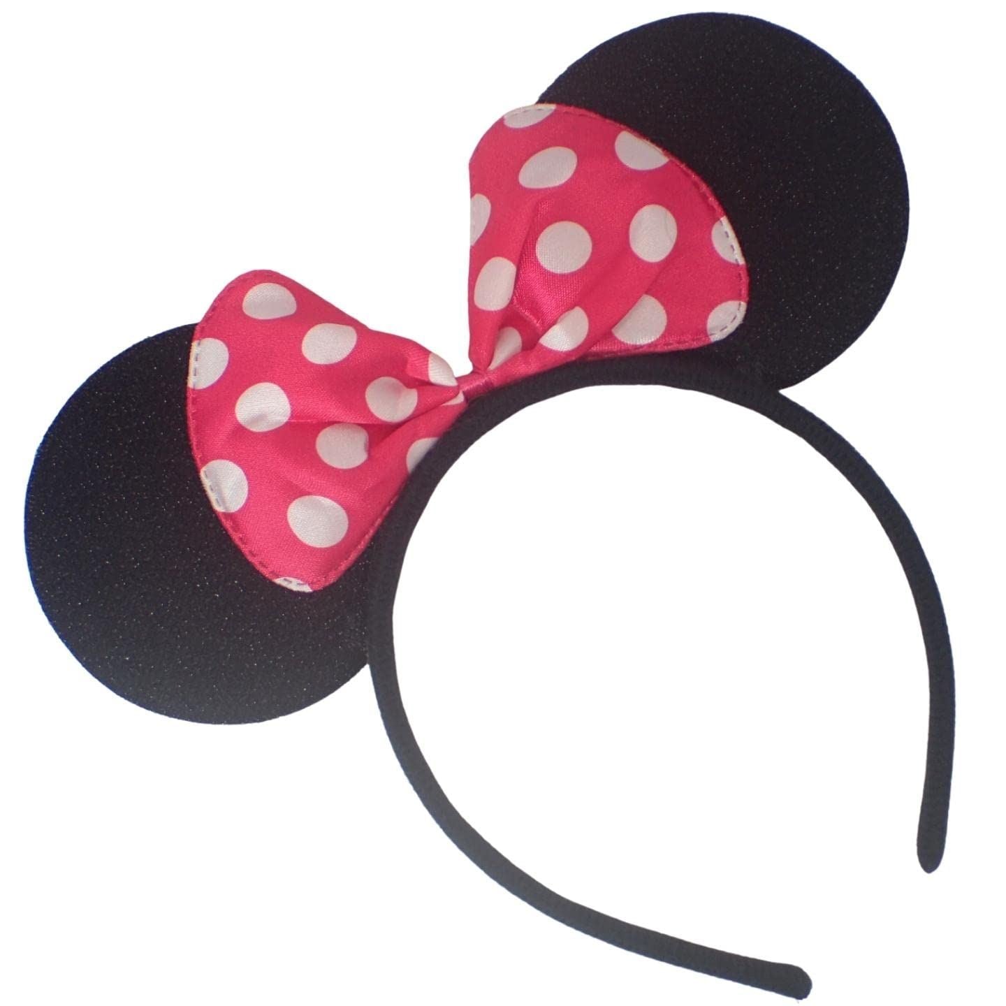 Mouse Ears Head band, Black mouse ears, Rat costume, Mice Ears with Spotty Bow, Adult Mouse Ears, Mouse Ears on Alice band for Adults and Kids, Mouse costume kids