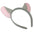 Mouse Ears Head band, Black mouse ears, Rat costume, Mice Ears with Spotty Bow, Adult Mouse Ears, Mouse Ears on Alice band for Adults and Kids, Mouse costume kids