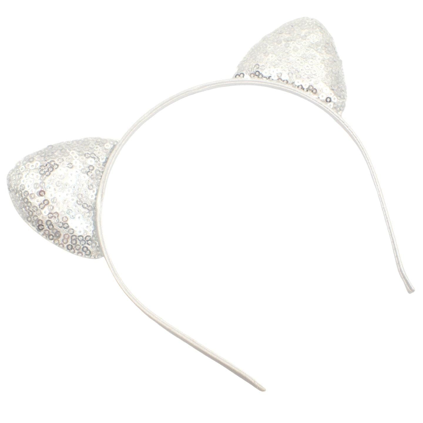 Cat Ears for Kids & Adults, Black Cat Headband, Kids Dress Up, Cosplay Accessories, Animal Fancy Dress Costume, Fluffy Cat Ears, World Book Day Costume