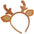 Deer Horns Antlers Santa Hat & Rudolph Red Nose Reindeer Valentines