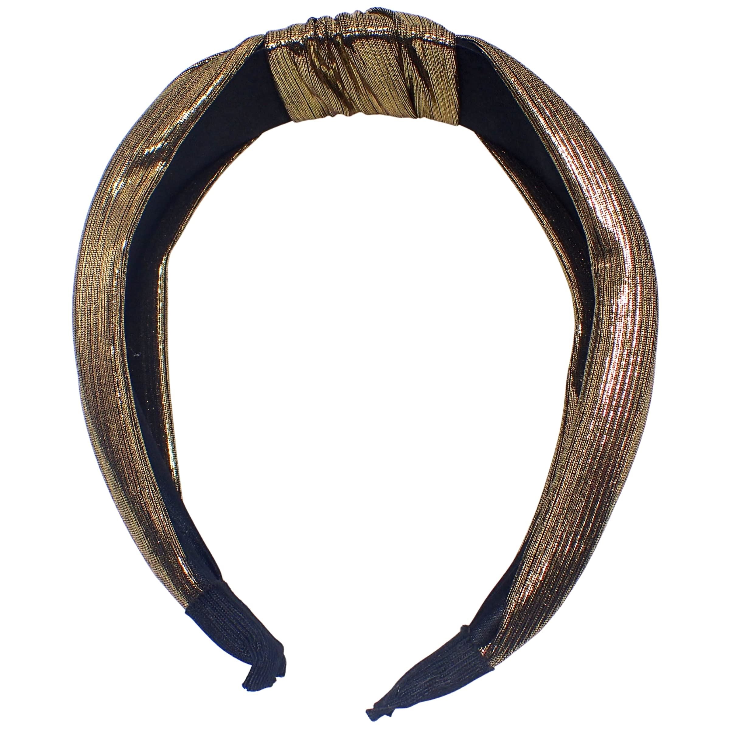 Metallic Knot Alice Bands Adult Women, Hair Accessories for Women, Hair Bands for Women, Thick Headband, Womens Headbands, Head Bands Adult Women, Wide Headbands