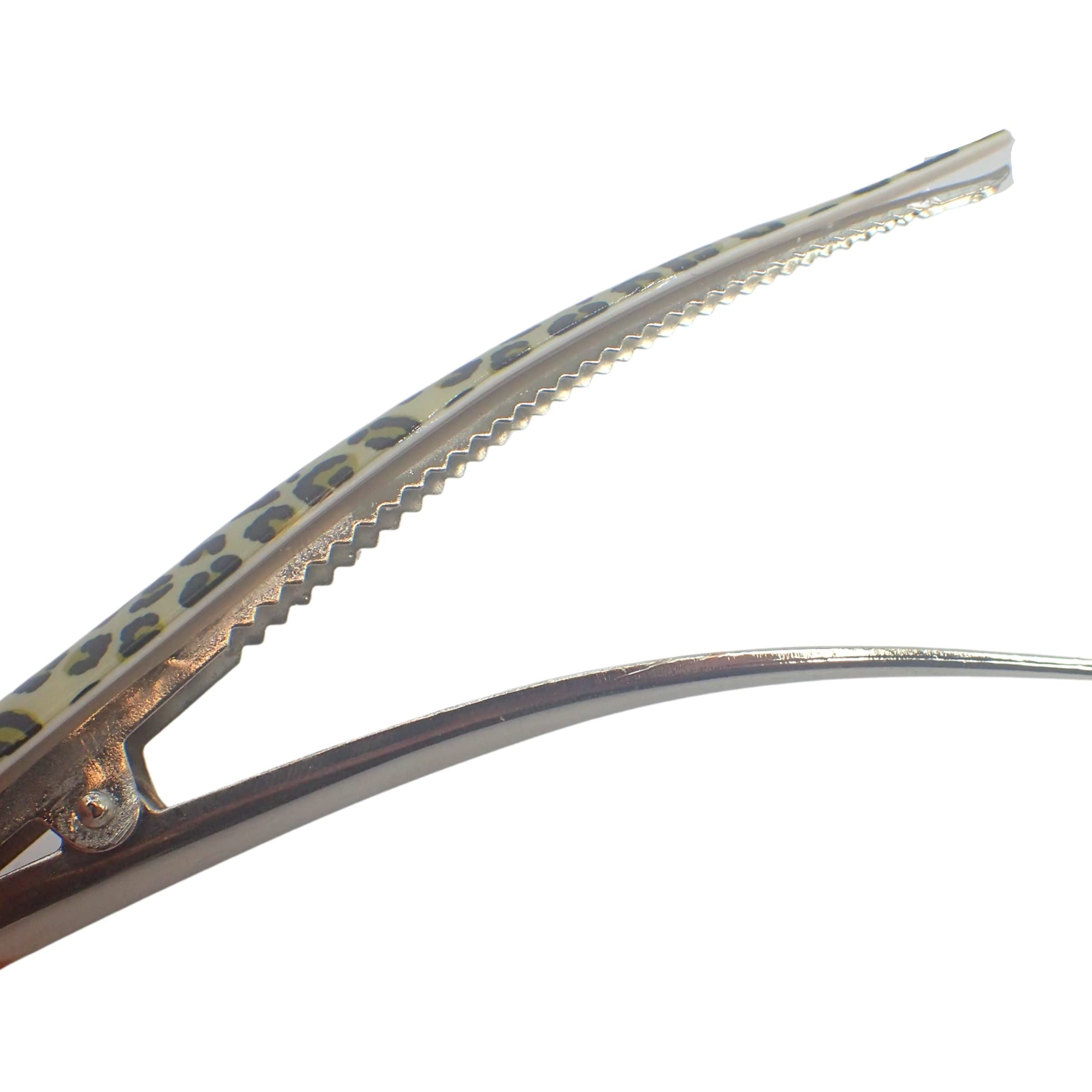 13cm Hair clips for Women, Duckbill / Beak / Concorde design, Sectioning Hair Clips