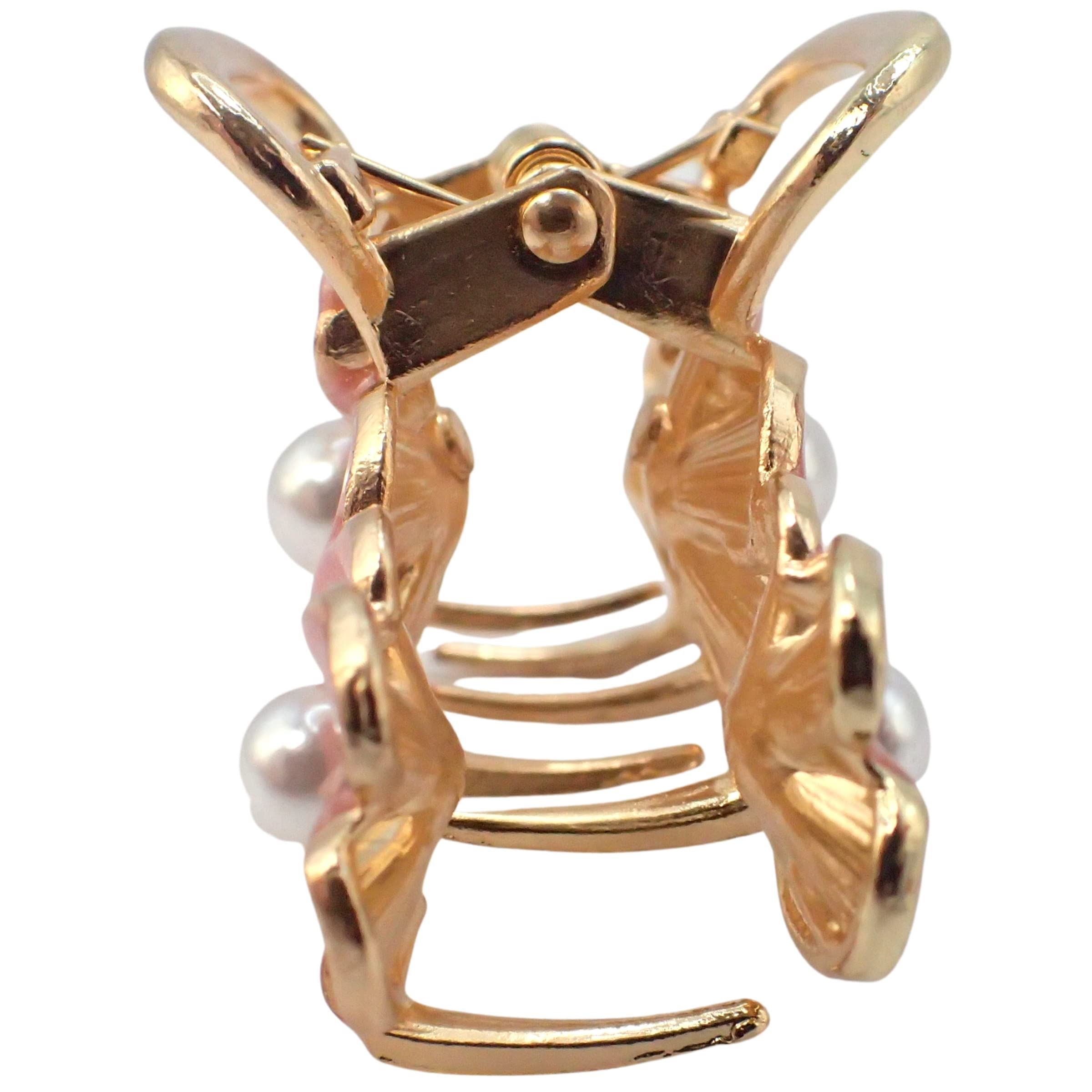 Metal Flower Claw Clips for Women and Girls, Hair Accessories for Women, Hair Claw Clips, Hair Clips Women, Mini Claw Clips, Flower Hair Clip