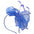 Fascinator Headband Hair Band Fascinators Feather Flower Headband Ladies Hair Piece Wedding Hats Ascot Hat On Aliceband For Women, Ladies, Girls