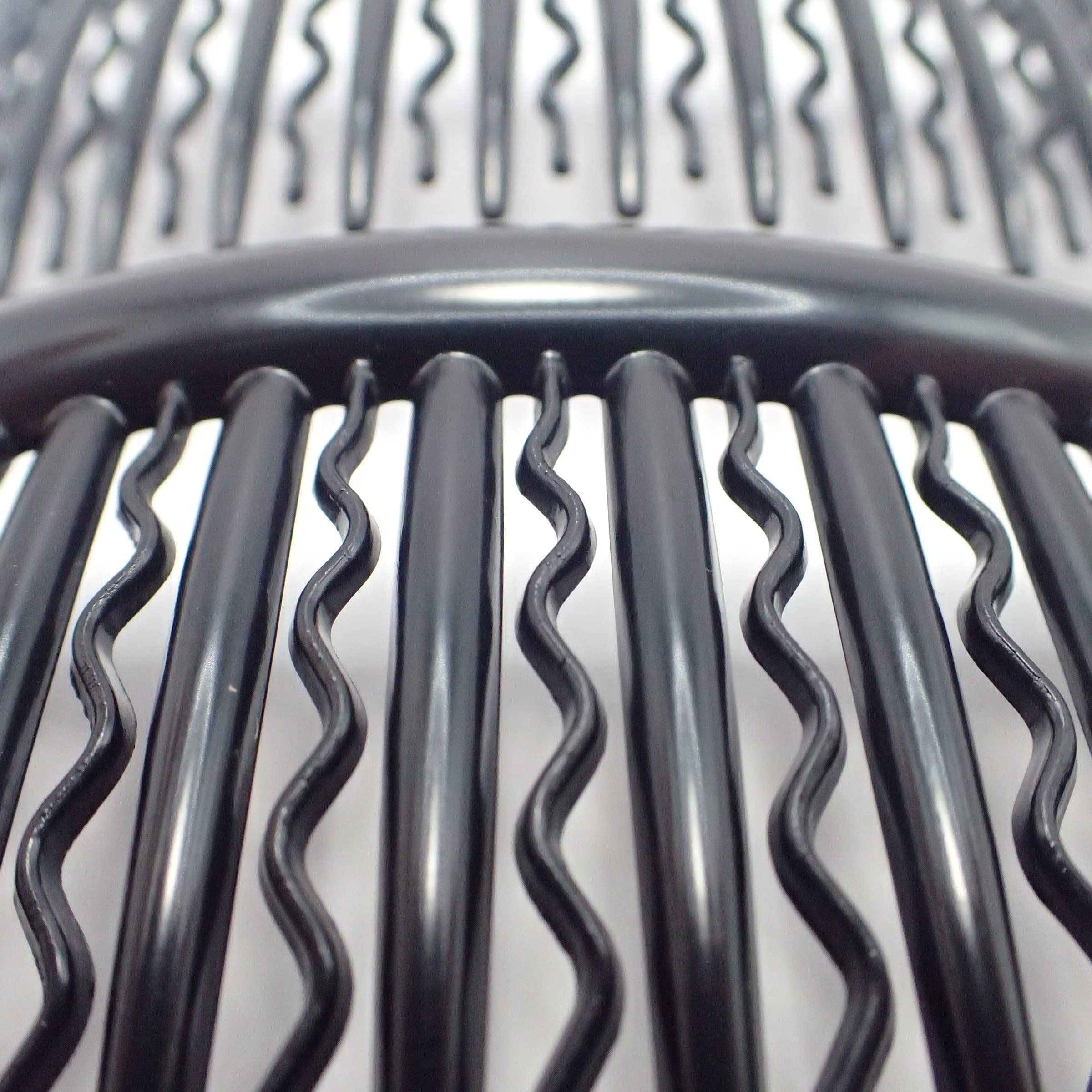 12cm / 4.7" 2 piece Large Plastic Hair Comb Slides for Women and Girls