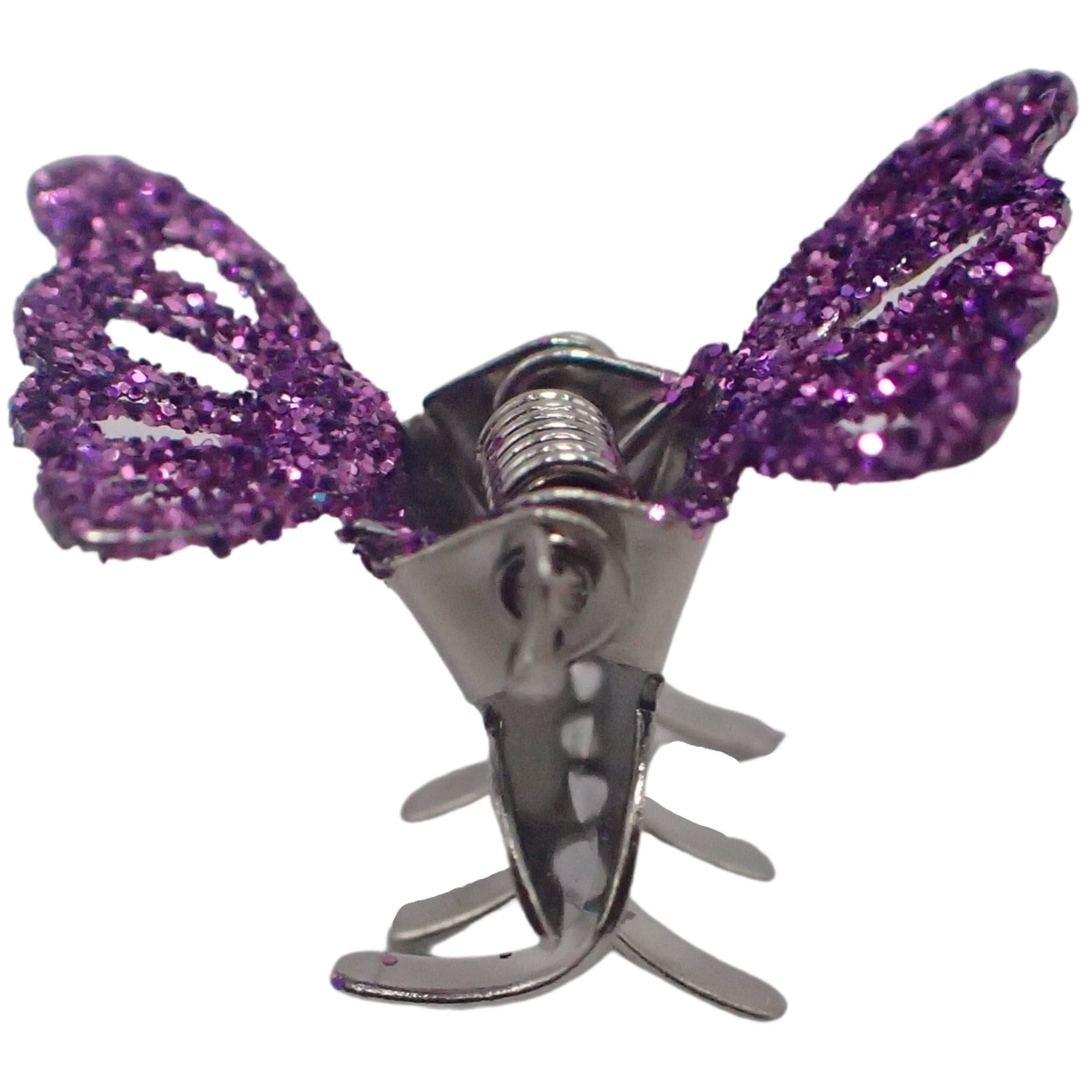 6pc Mini Butterfly Hair Clips for Women and Girls, Claw Clips, Hair Clips for Styling, Hair Claw Clip, Hair Accessories, Mini Hair Clips, Hair Claw Clips