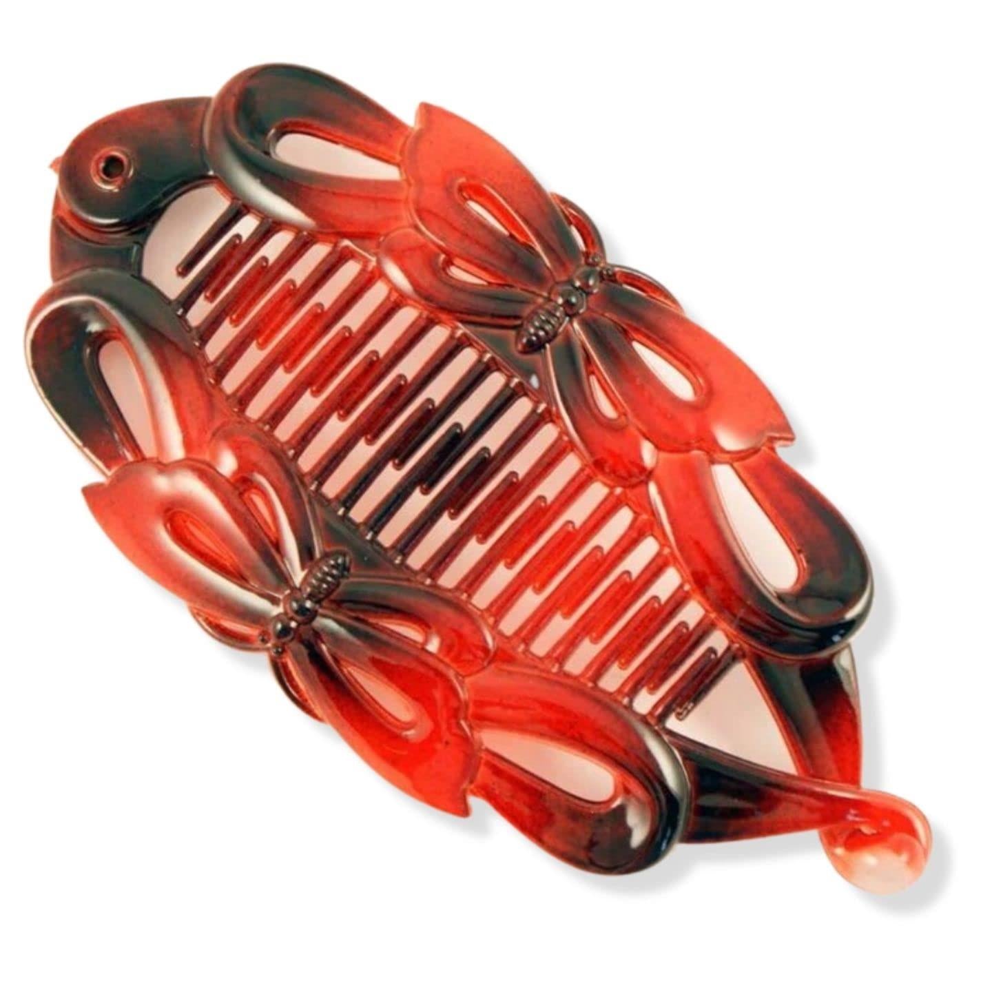 Hair Banana Clips Banana Fish Women Ladies Girls Kids Long Thick Wide Tooth Comb Pins Light Double Grippers Styling Products