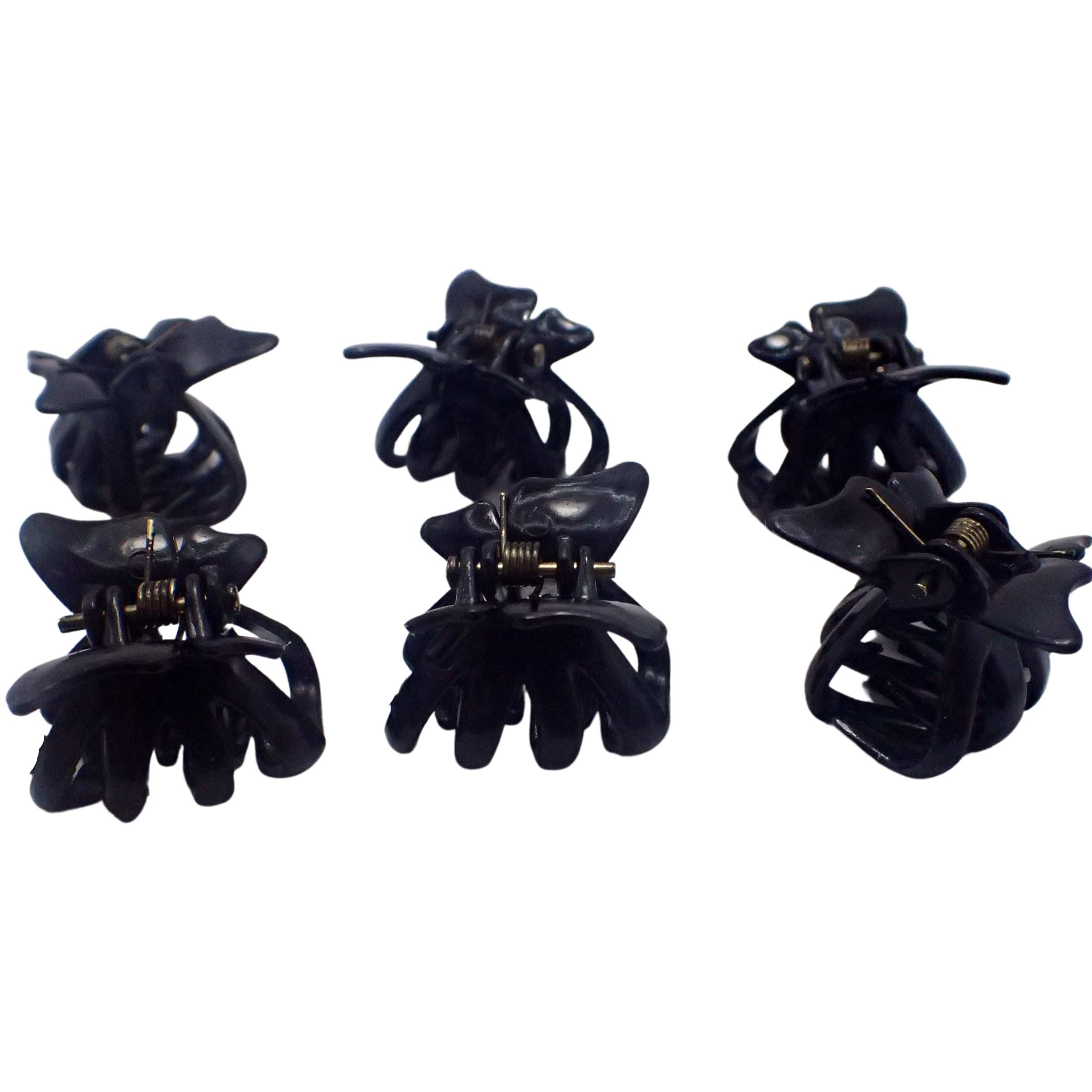 6pc Mini Butterfly Hair Clips for Women and Girls, Claw Clips, Hair Clips for Styling, Hair Claw Clip, Hair Accessories, Mini Hair Clips, Hair Claw Clips