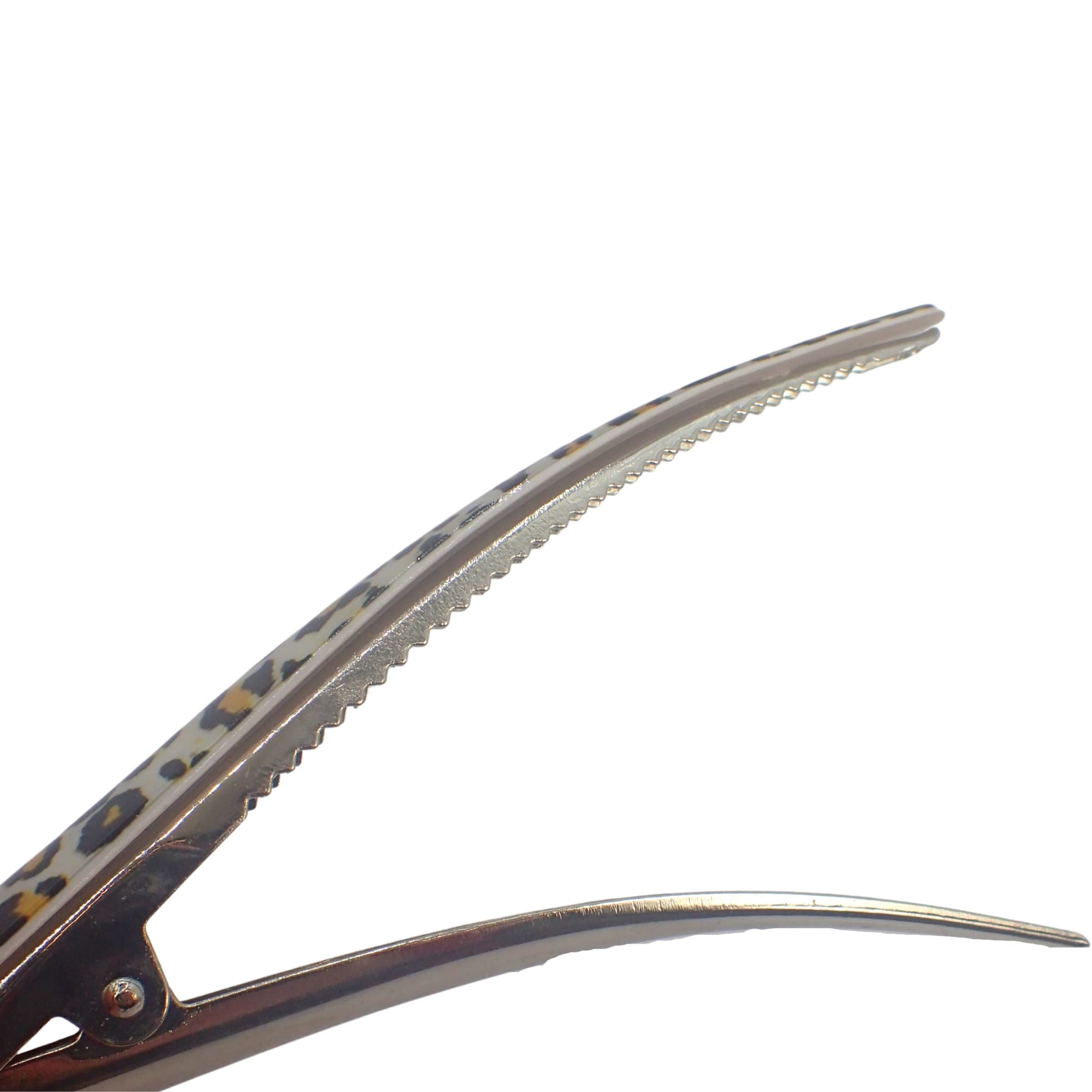 13cm Hair clips for Women, Duckbill / Beak / Concorde design, Sectioning Hair Clips