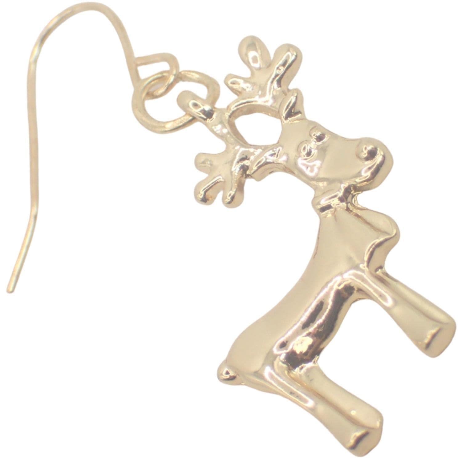 2pcs Christmas EarRings for Women or Girls, Earrings for Women Dangling Christmas Tree, Bauble, Christmas Pudding, Hooks, Studs, Reindeer Santa Hat Ho Ho Ho Holly