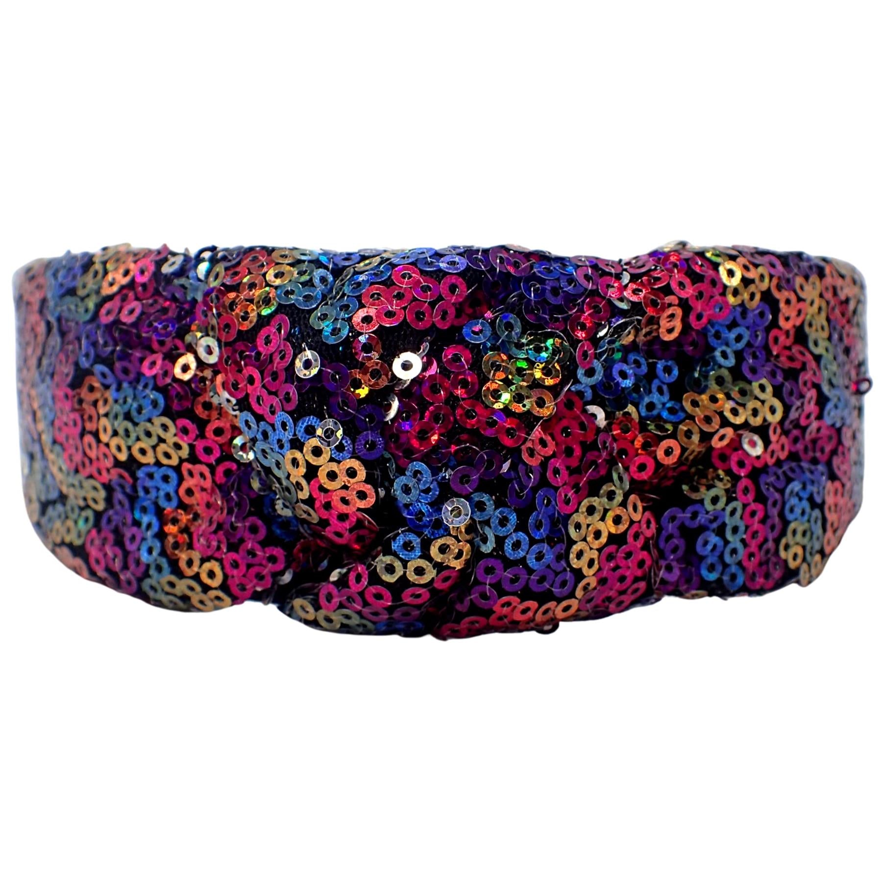 Sequin Knot Alice Bands Adult Women, Hair Accessories for Women, Hair Bands for Women, Thick Headband, Womens Headbands, Head Bands Adult Women, Wide Headbands