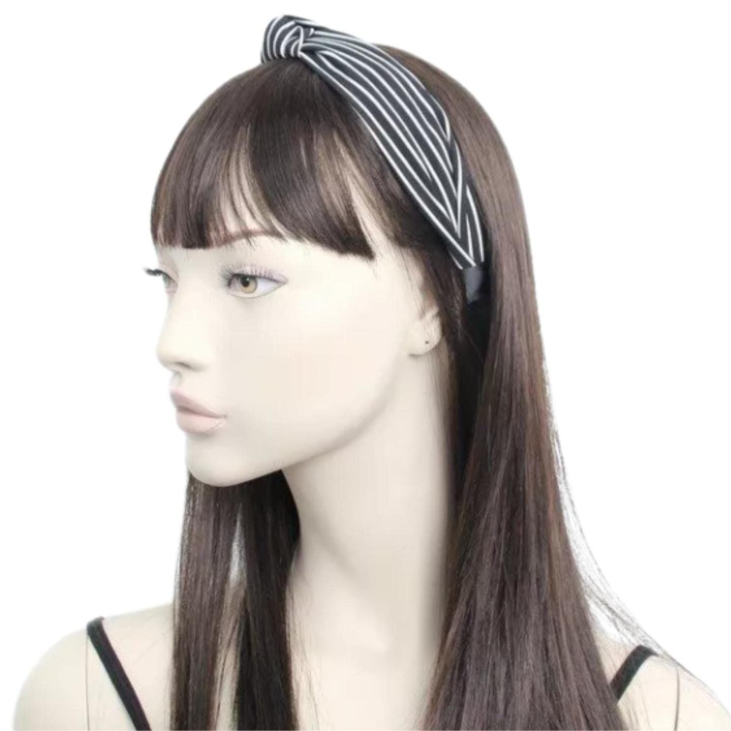 Adorable 3 Pcs Knot, Knotted Fabric Headband Alice Band for Women & Kids, Pretty Accessories for Girls & Ladies, Cute Womens Hair Accessories