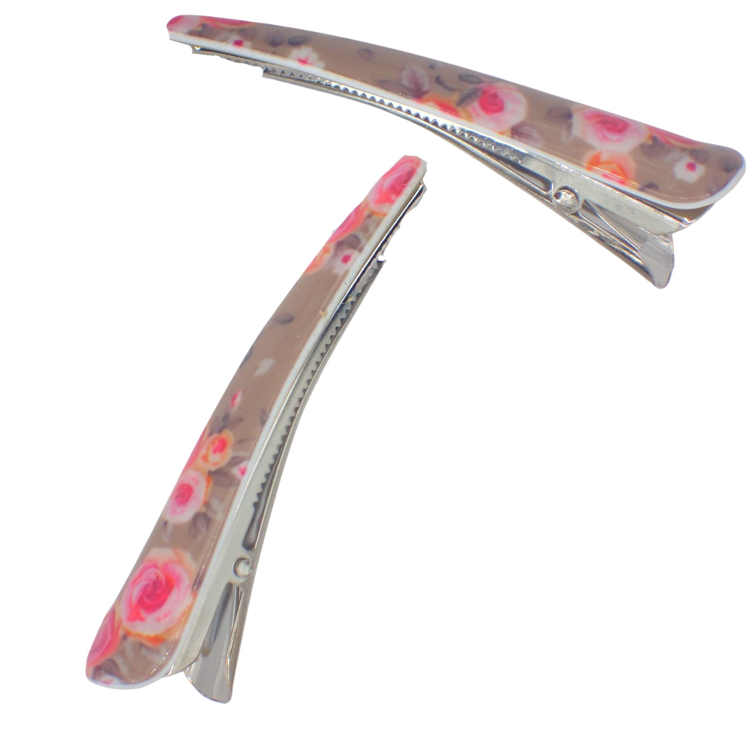 2pc 8cm Hair clips for Women, Duckbill/Beak/Concorde design, Sectioning Hair Clips, Hair Accessories for Women, Hair grips, Hairdressing clips